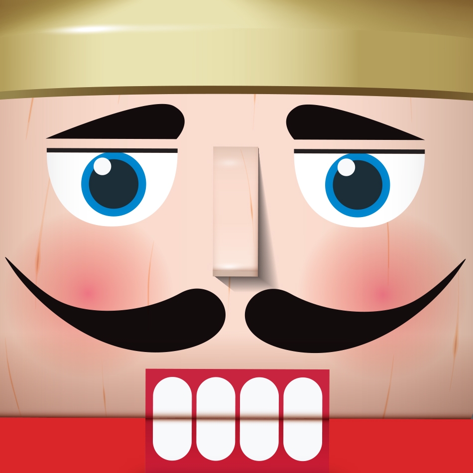 Printable Nutcracker Face Template