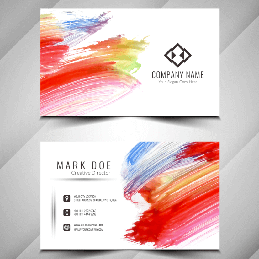 Business Cards Templates Free Sales