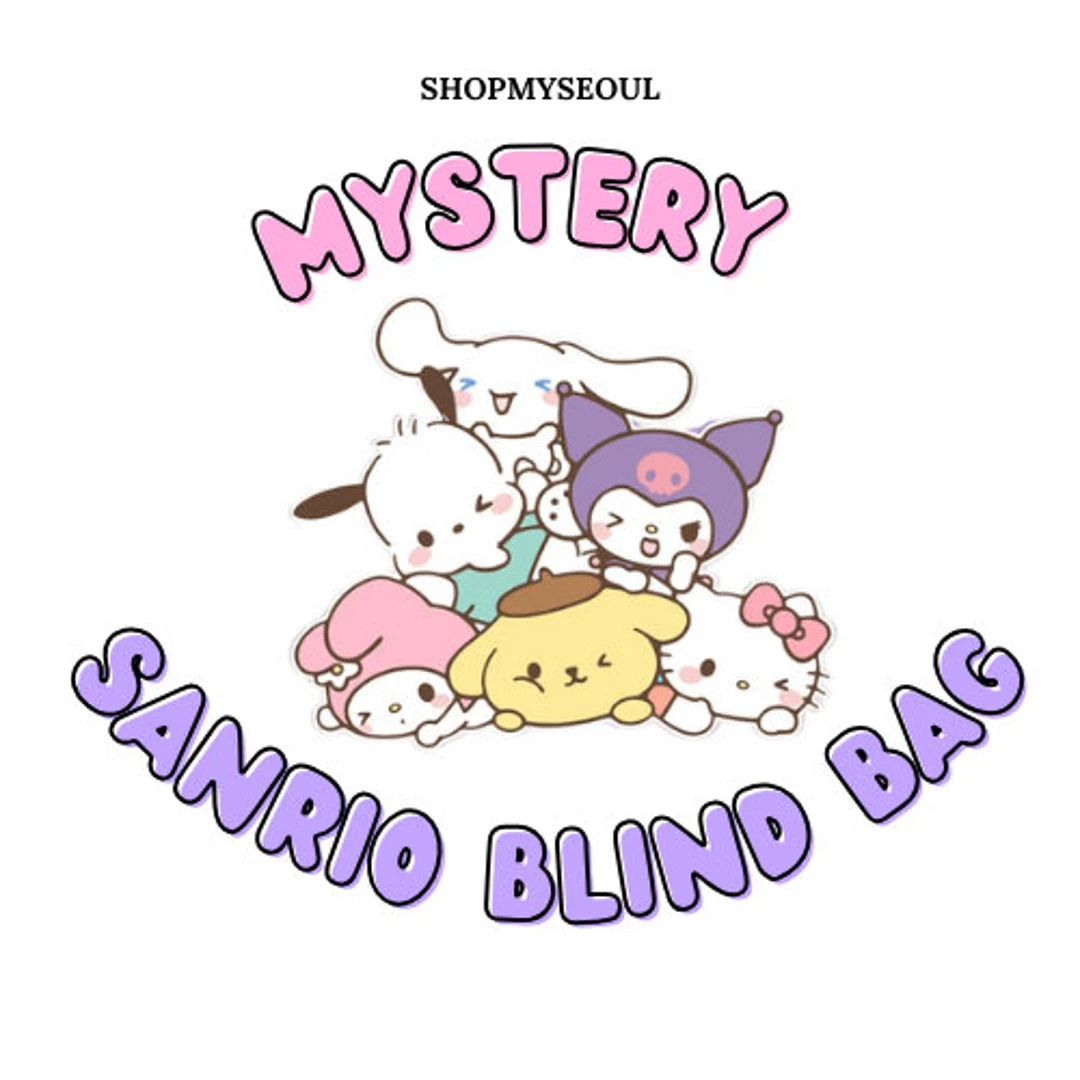 Buy Cute Kawaii Kitty And Friends Mystery Surprise Blind Bag Handmade Keychain Or Set Of Pins Online In India Etsy