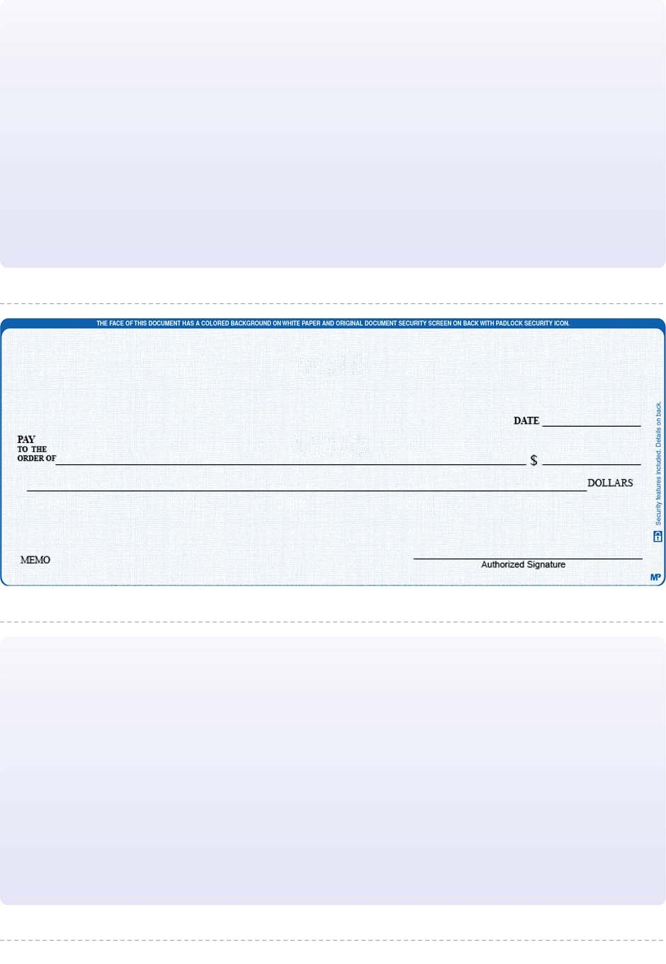 Fillable Printable Blank Business Check Template Fillable Printable Blank Business Check Template