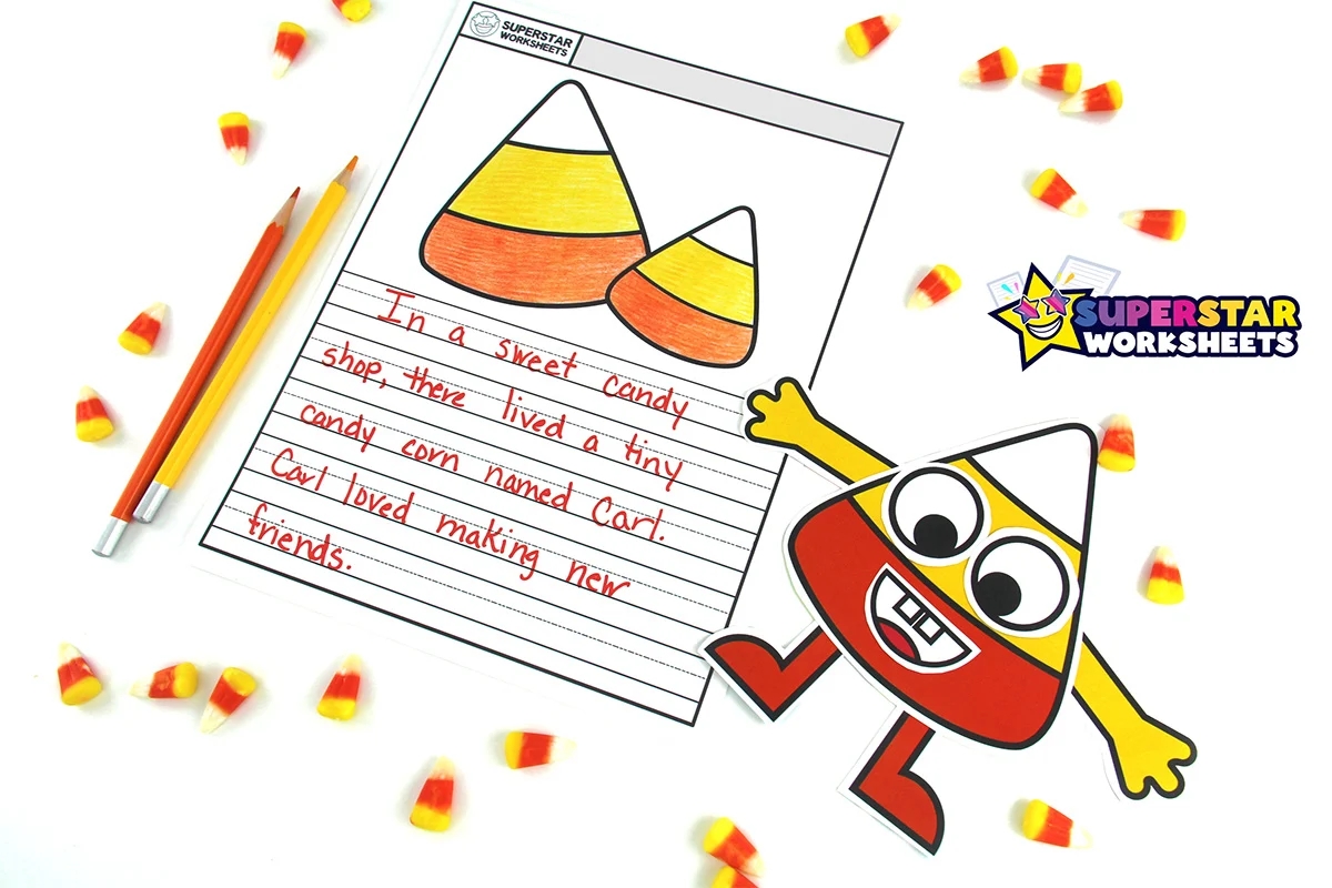 Printable Candy Corn Template