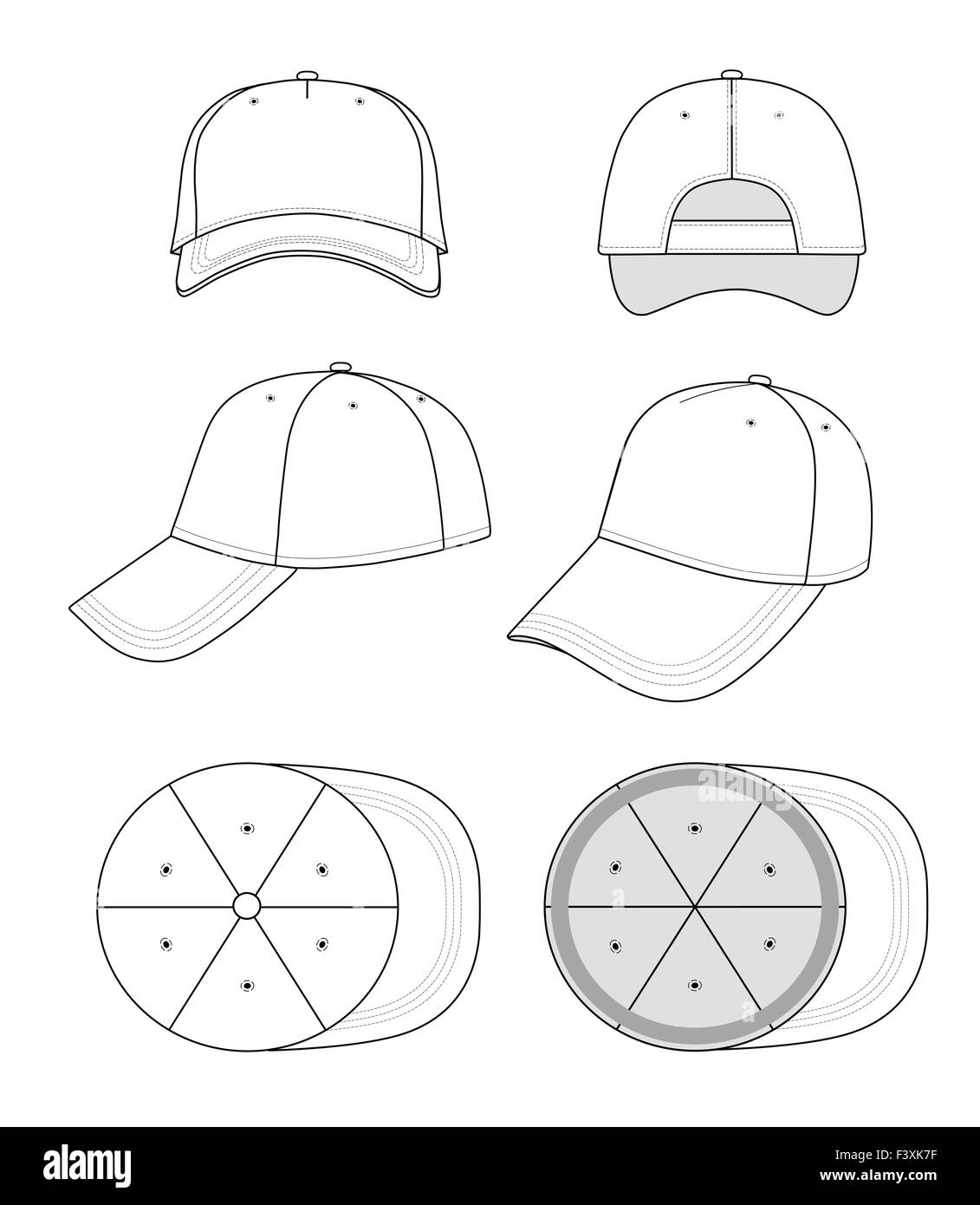 Cap Template Hi res Stock Photography And Images Alamy