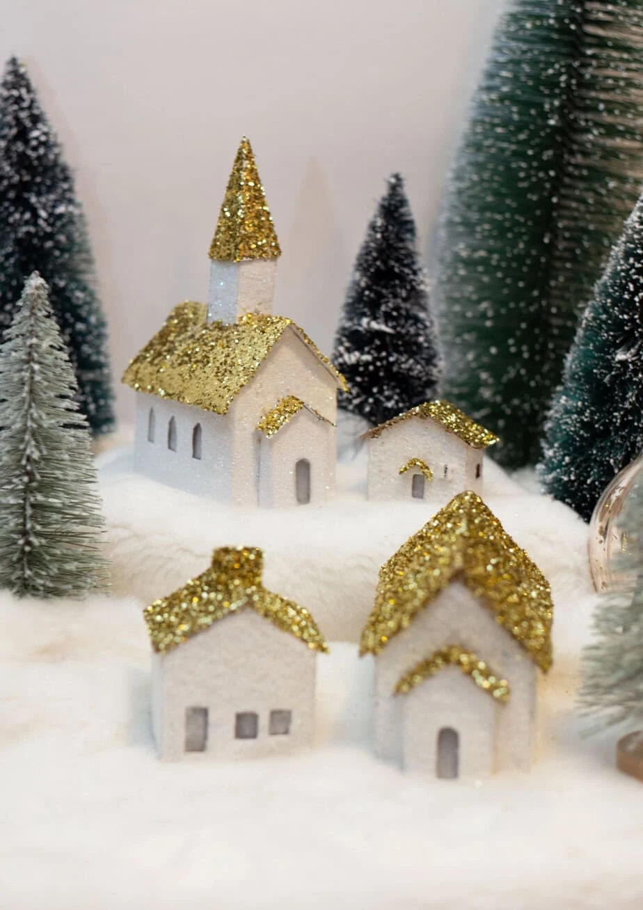 Free Printable Printable Christmas Village Template