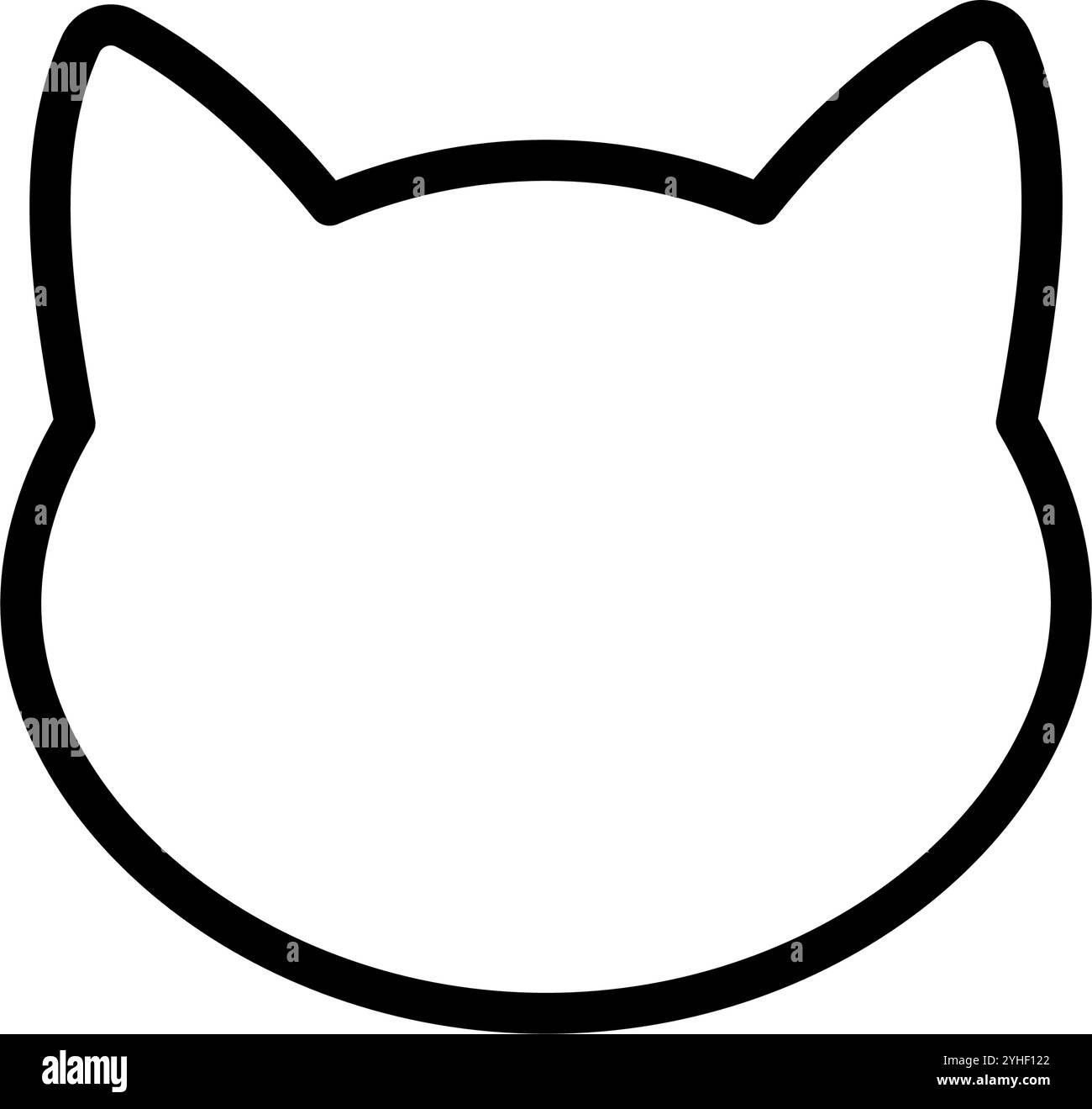 Cat Head But Cut Out Stock Images Pictures Page 2 Alamy