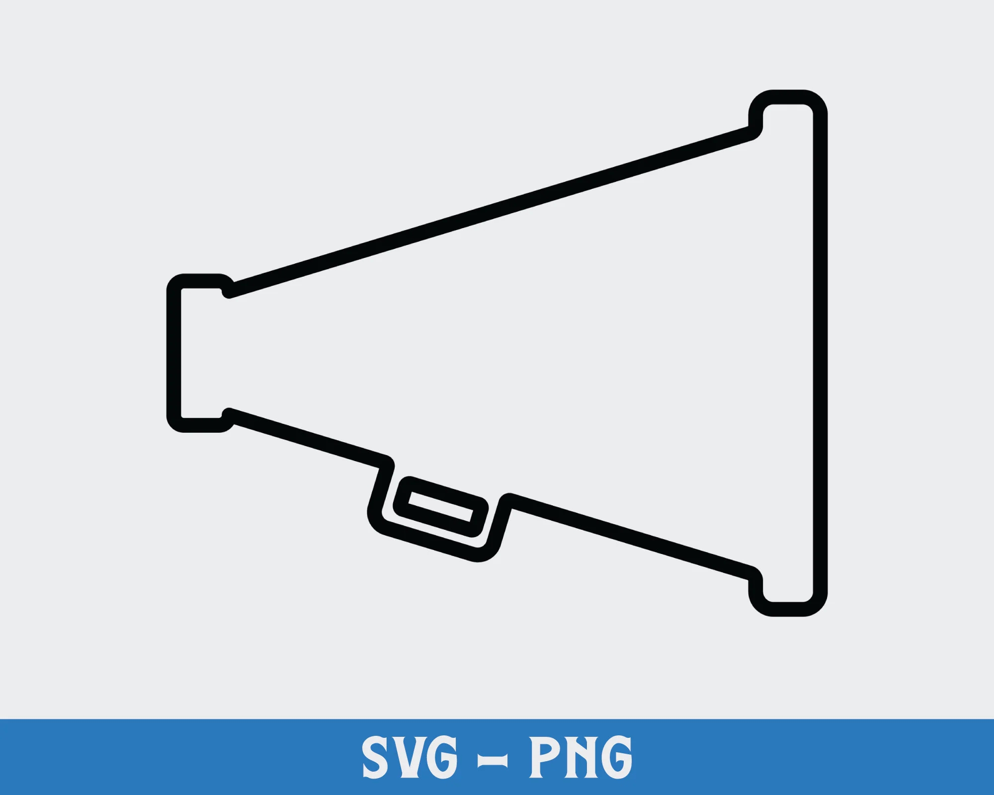 Cheer Megaphone Svg Digital Download Cheerleading Svg Silhouette Cheer Svg Megaphone Svg Printable Cheerleader Svg Cricut Cut File Etsy