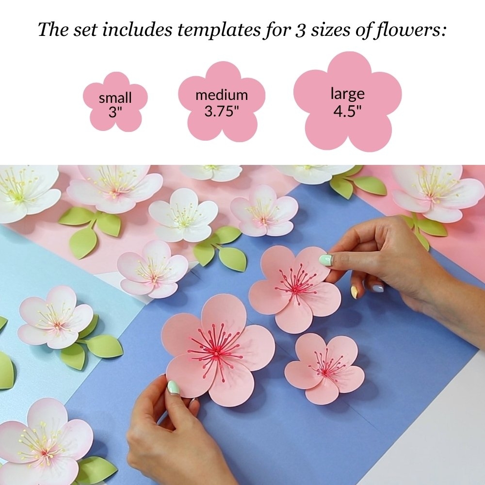 Small Flower Template Printable