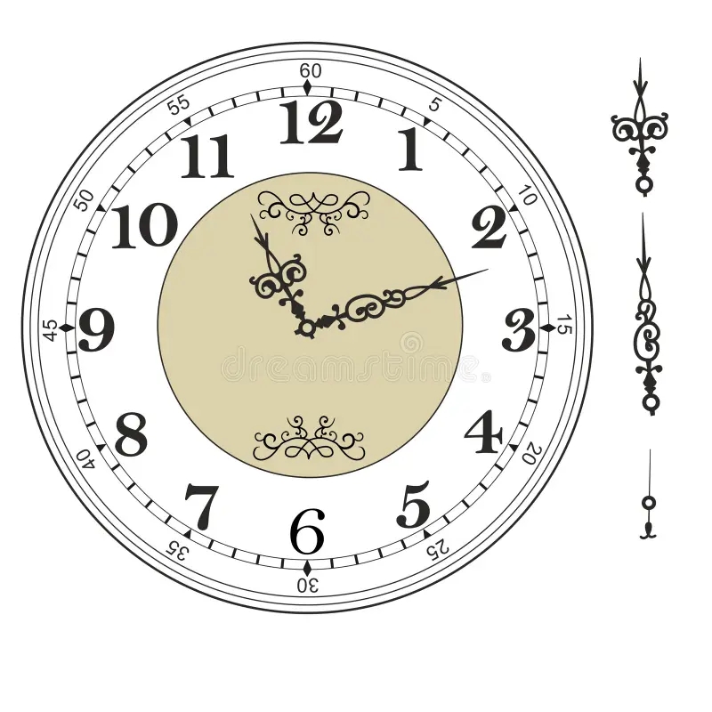 Clock Face Template Stock Illustrations 5 460 Clock Face Template Stock Illustrations Vectors Clipart Dreamstime