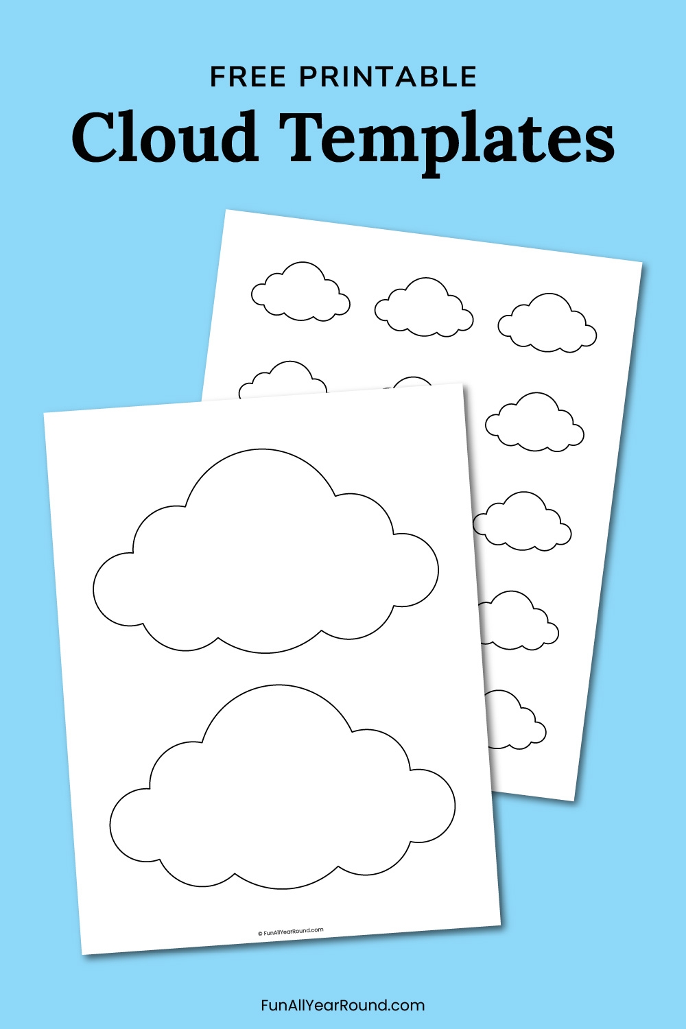 Cloud Template Fun All Year Round