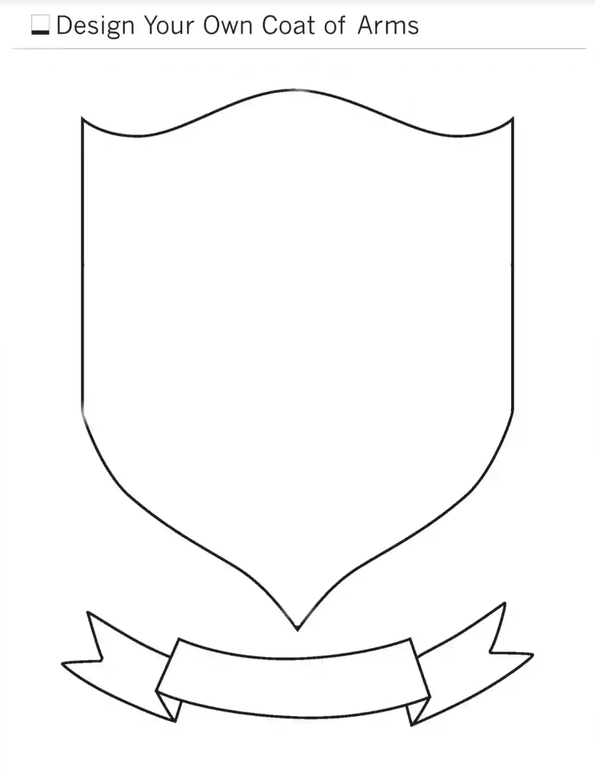 Coat Of Arms Template Fill Out Printable PDF Forms Online Coat Of Arms Template Fill Out Printable PDF Forms Online