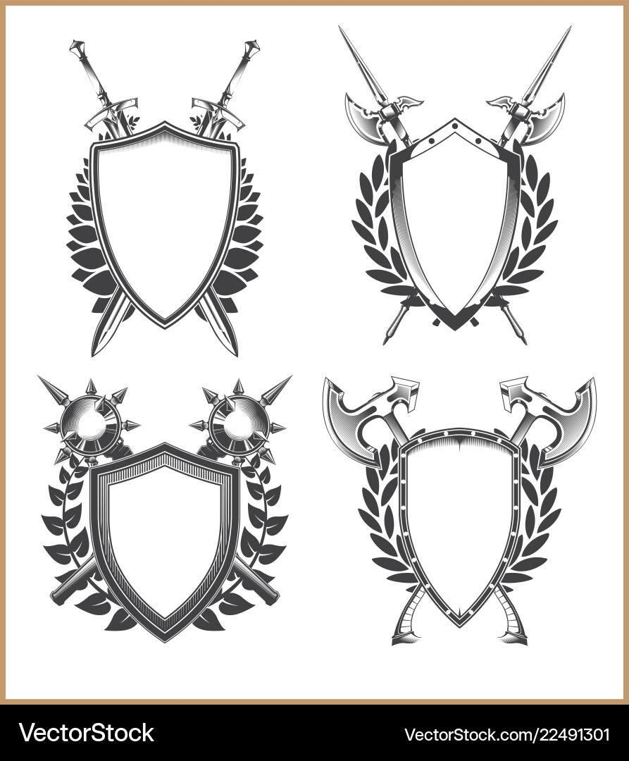 Coat Of Arms Template Royalty Free Vector Image Coat Of Arms Template Royalty Free Vector Image