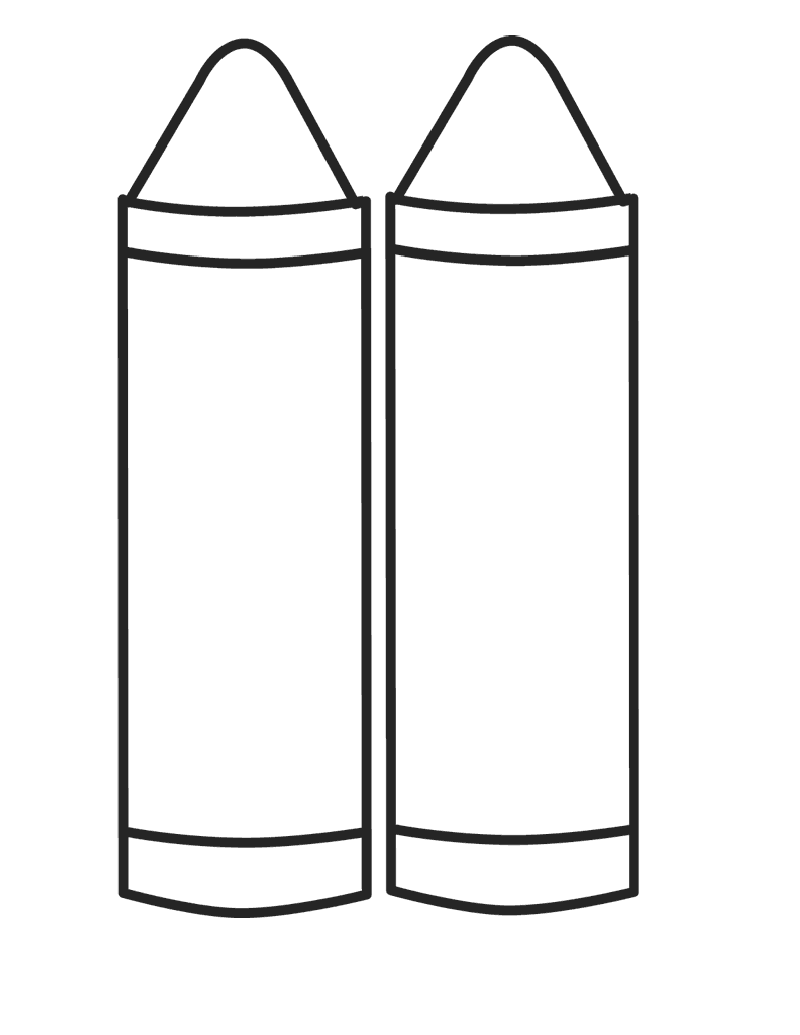 Crayon Template Printable 2435090