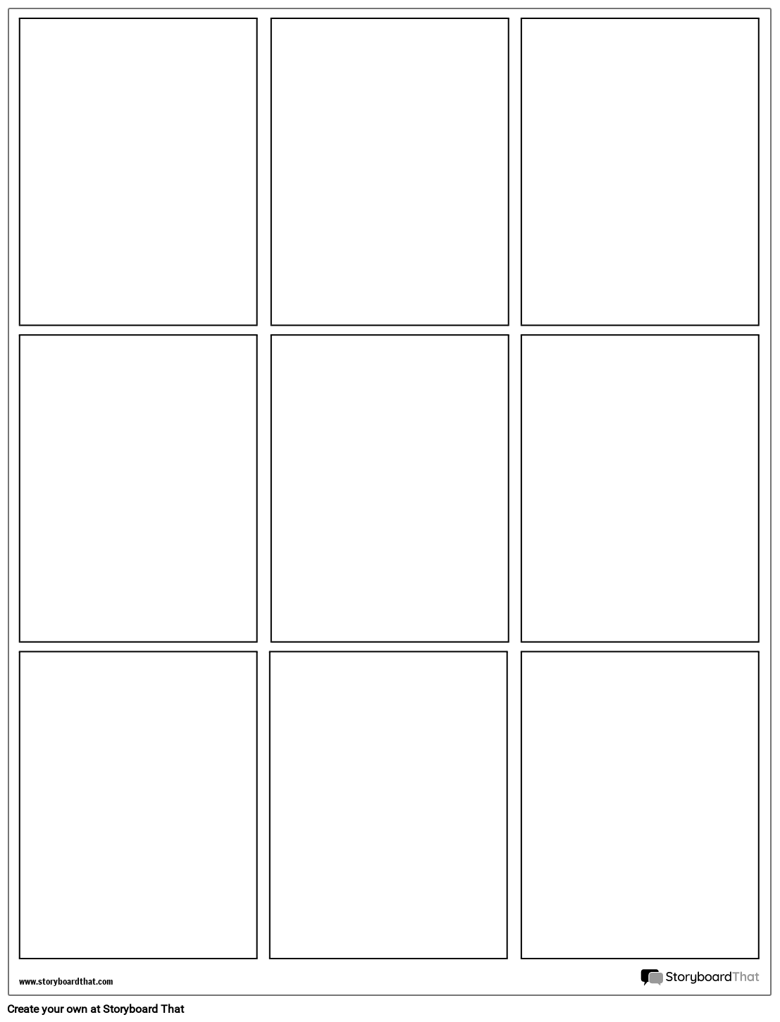 Create Graphic Novel Templates With Storyboard That Customize Layouts Digitally Or Print Them For Your Students Creative Projects 