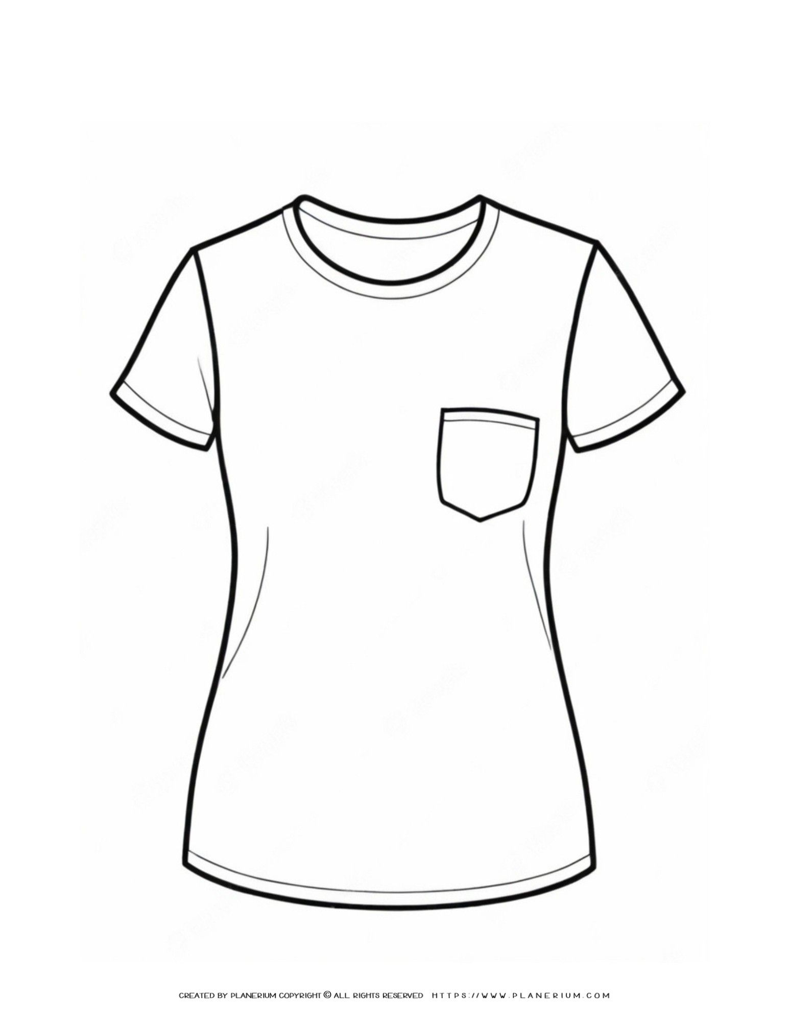 T-Shirt Template Printable