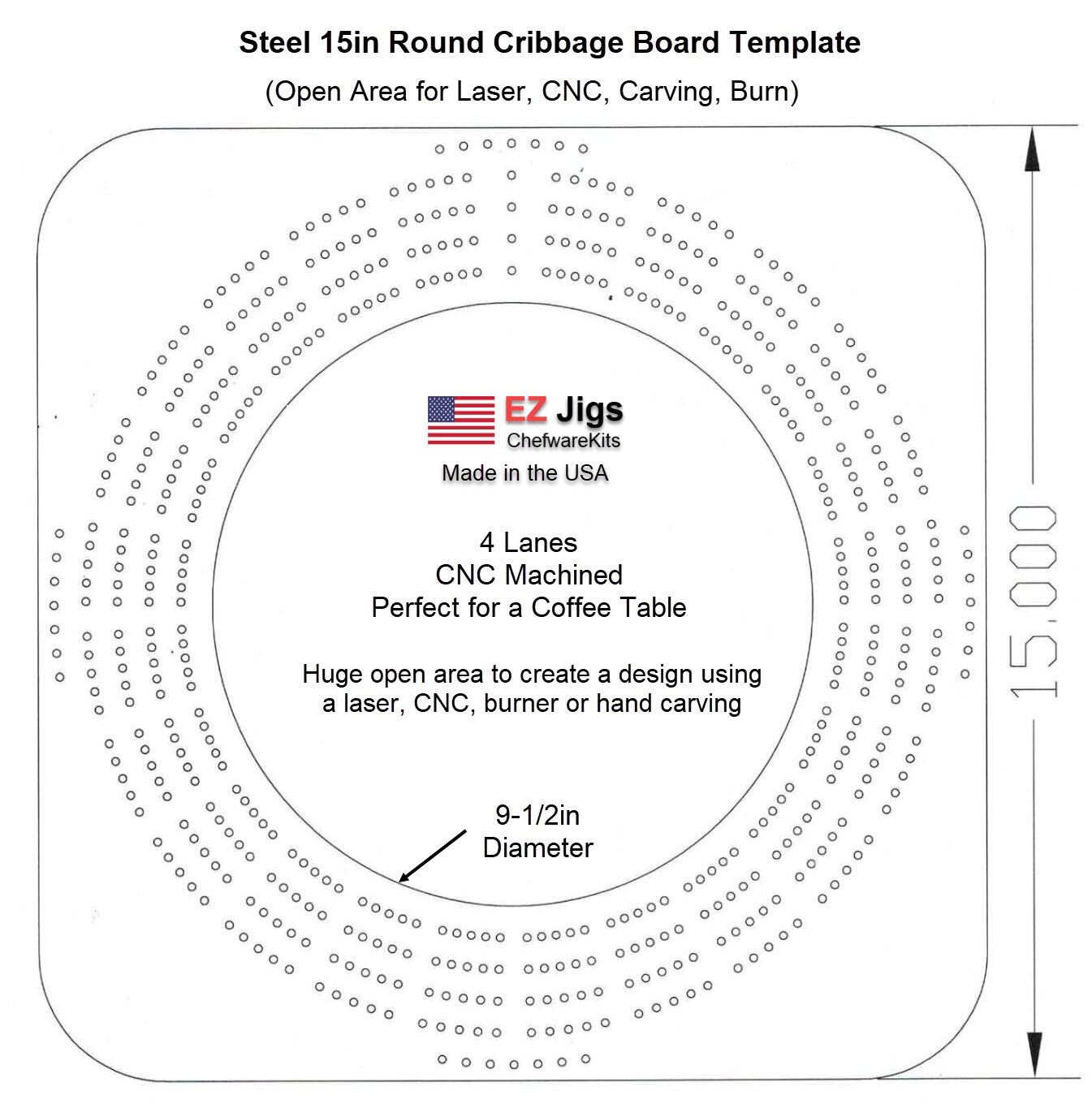Cribbage Board Template Printable