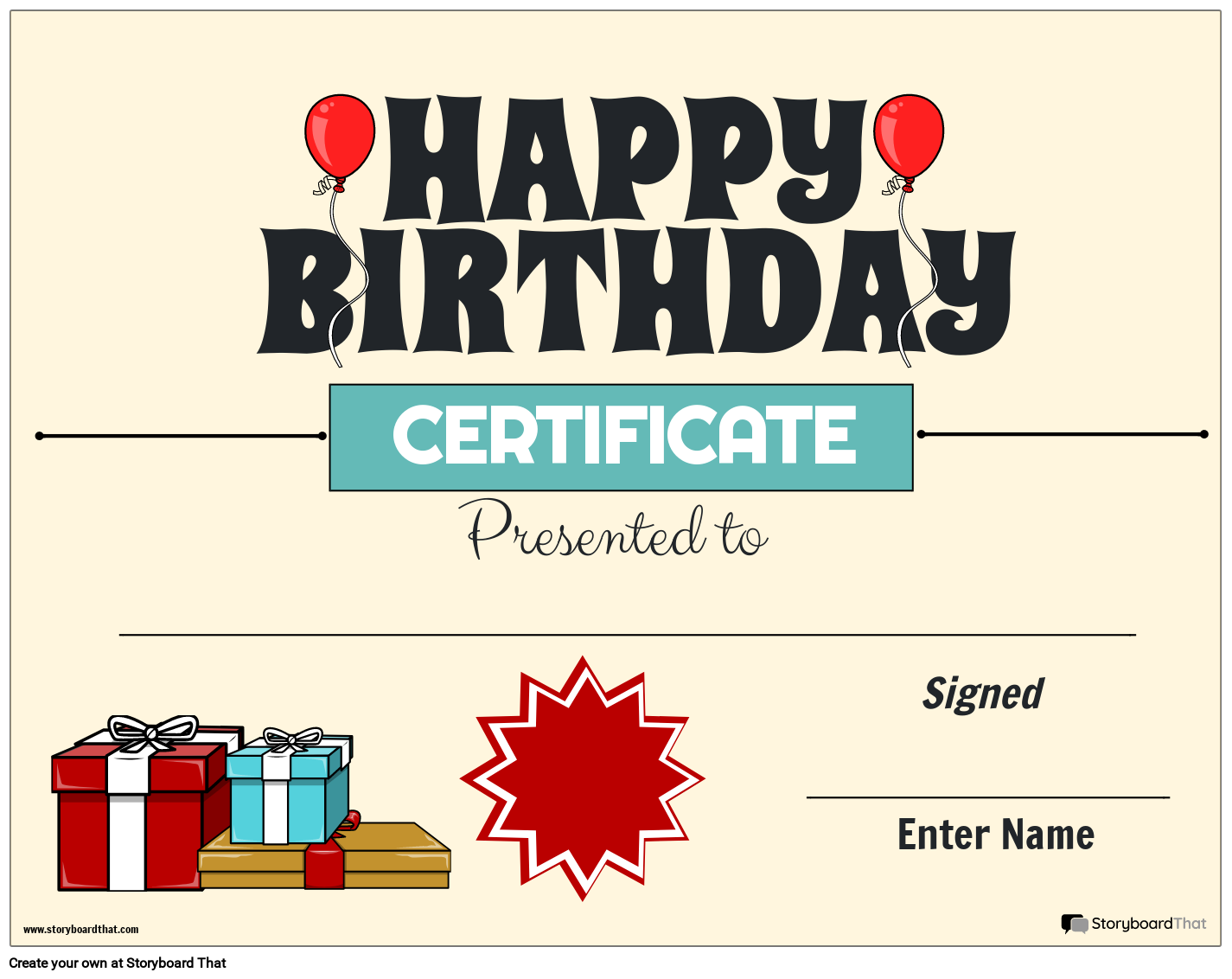 Free Printable Birthday Certificates Template Free Printable Birthday Certificates Template