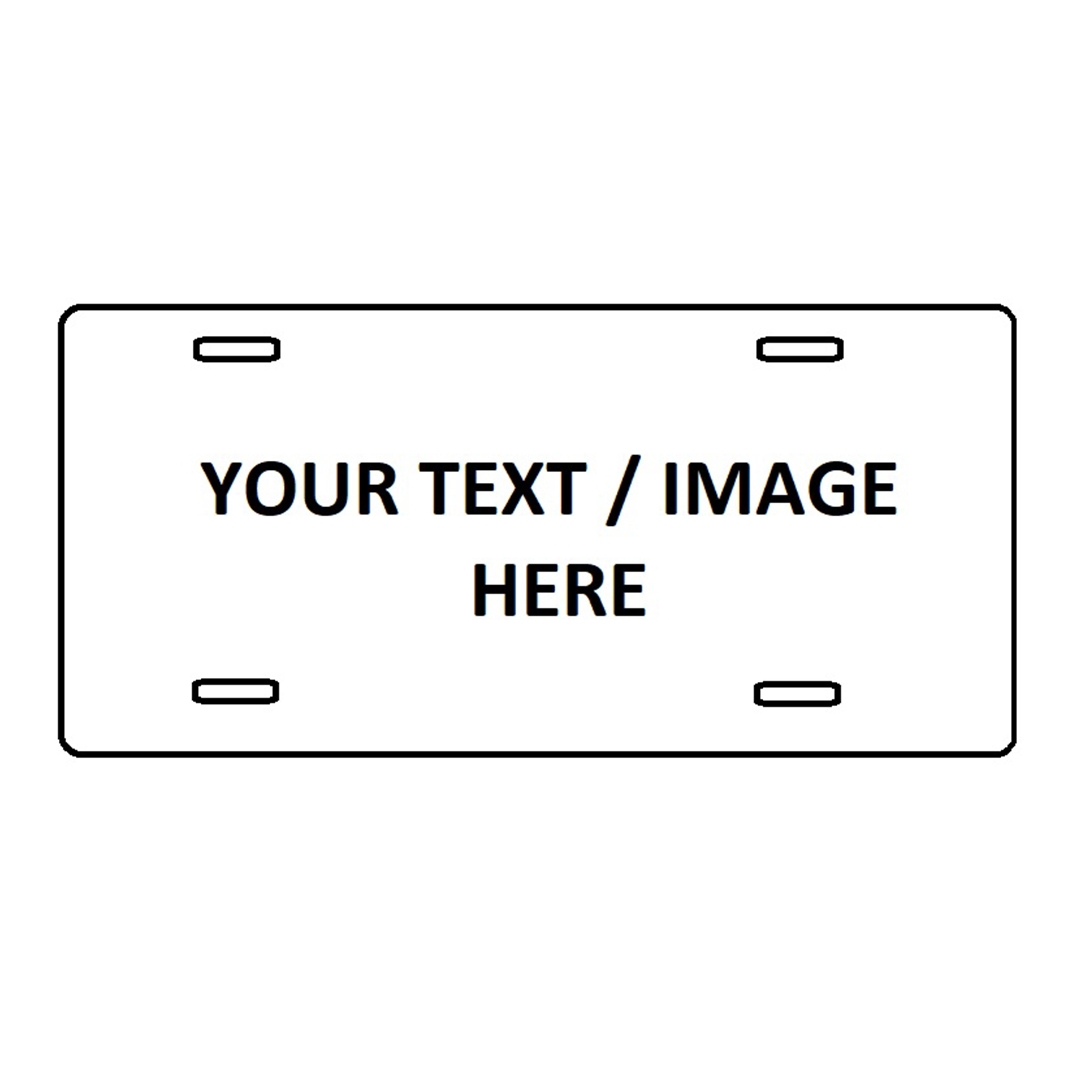 Custom Personalized License Plate Aluminum Sign Metal Novelty Front Car Tags Custom Personalized License Plate Aluminum Sign Metal Novelty Front Car Tags