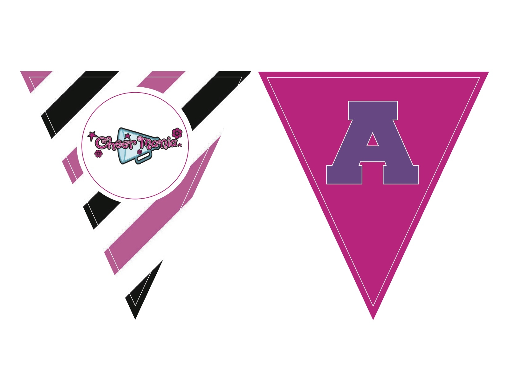 Pennant Template Printable