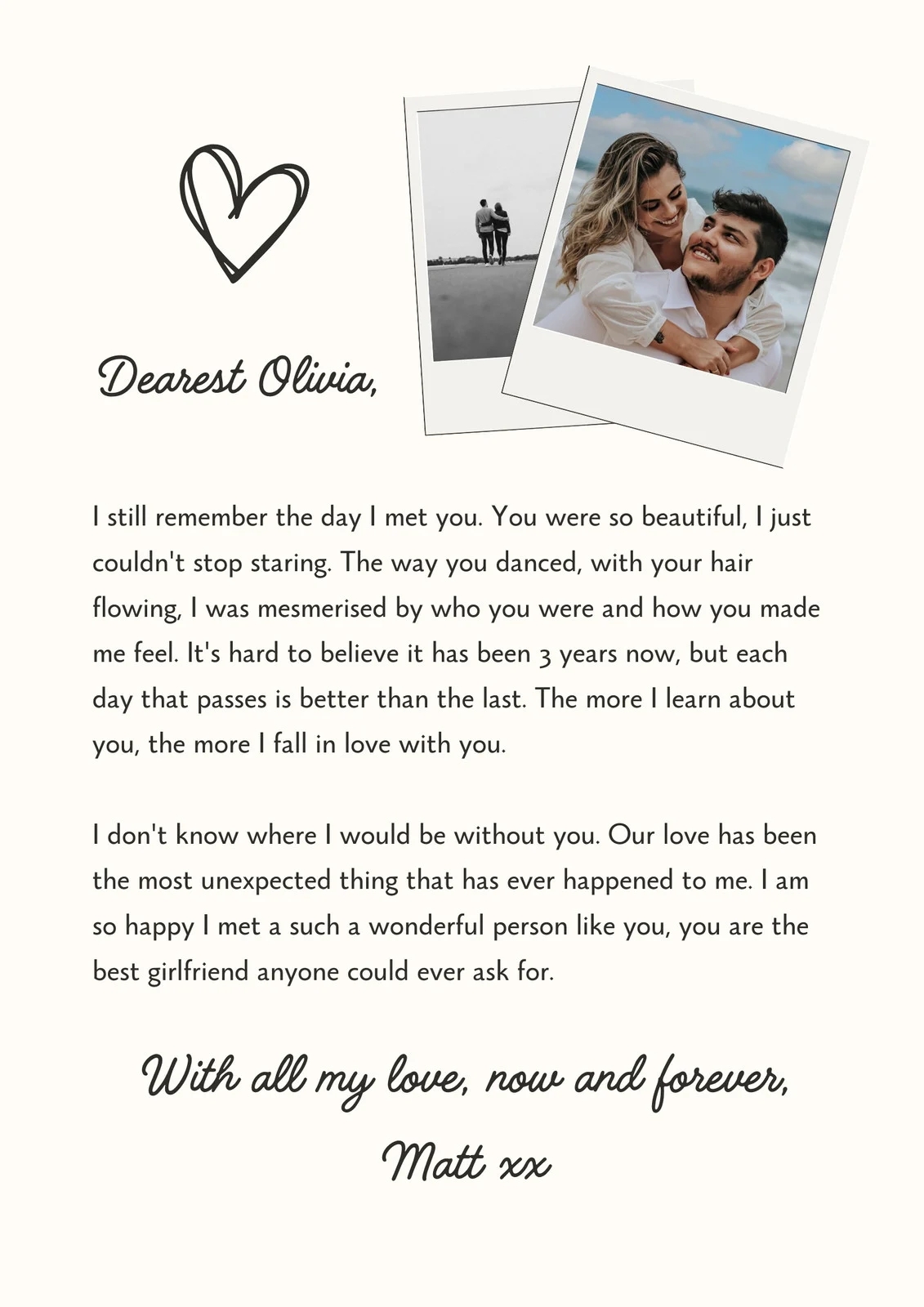 Customize 31 Valentine Letter Templates Online Canva
