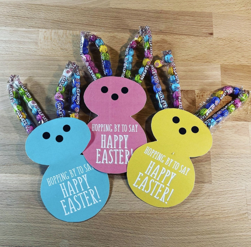 Printable Peep Bunny Template