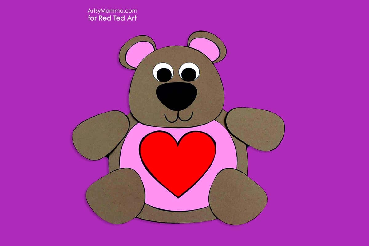 Printable Teddy Bear Template