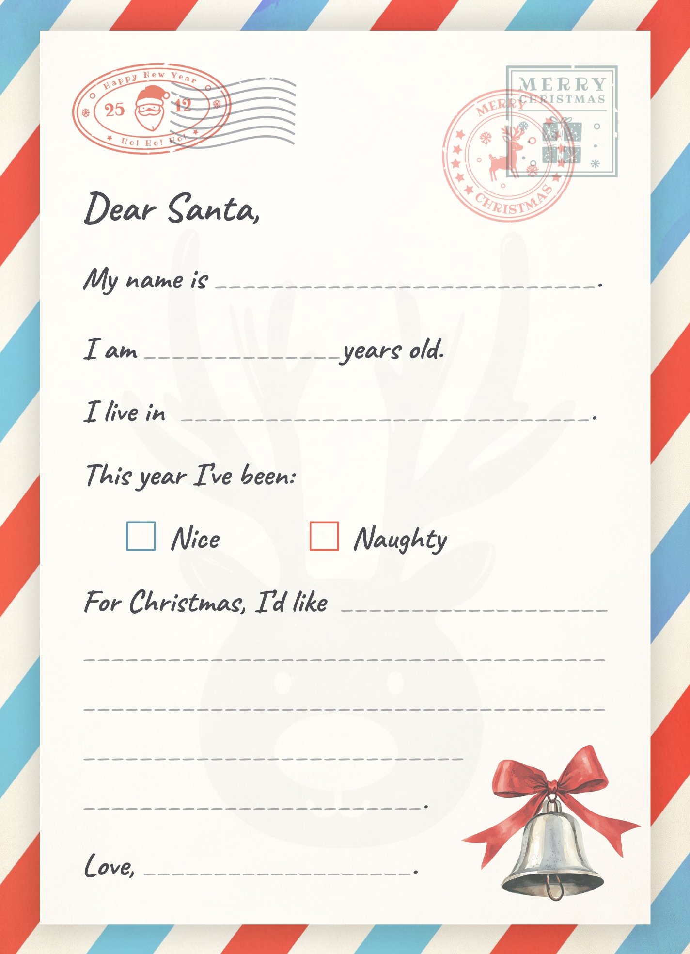 Dear Santa Letter Free Google Docs Template Gdoc io Dear Santa Letter Free Google Docs Template Gdoc io