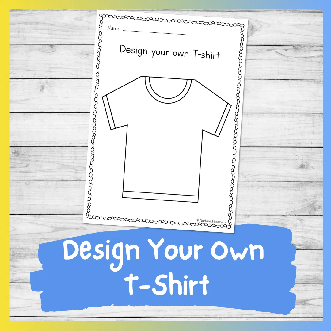 Printable Shirt Template