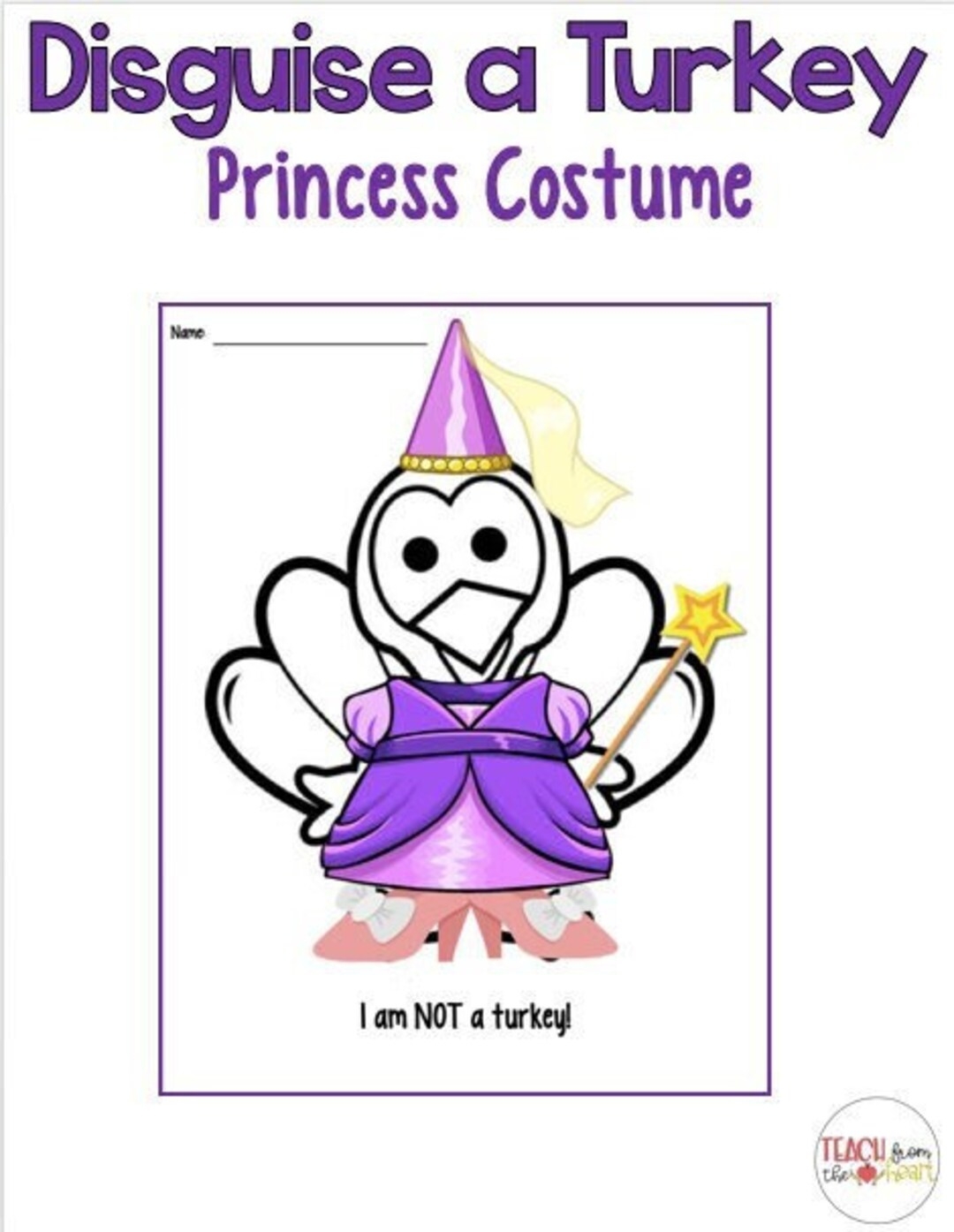 Disguise A Turkey Princess Costume Etsy