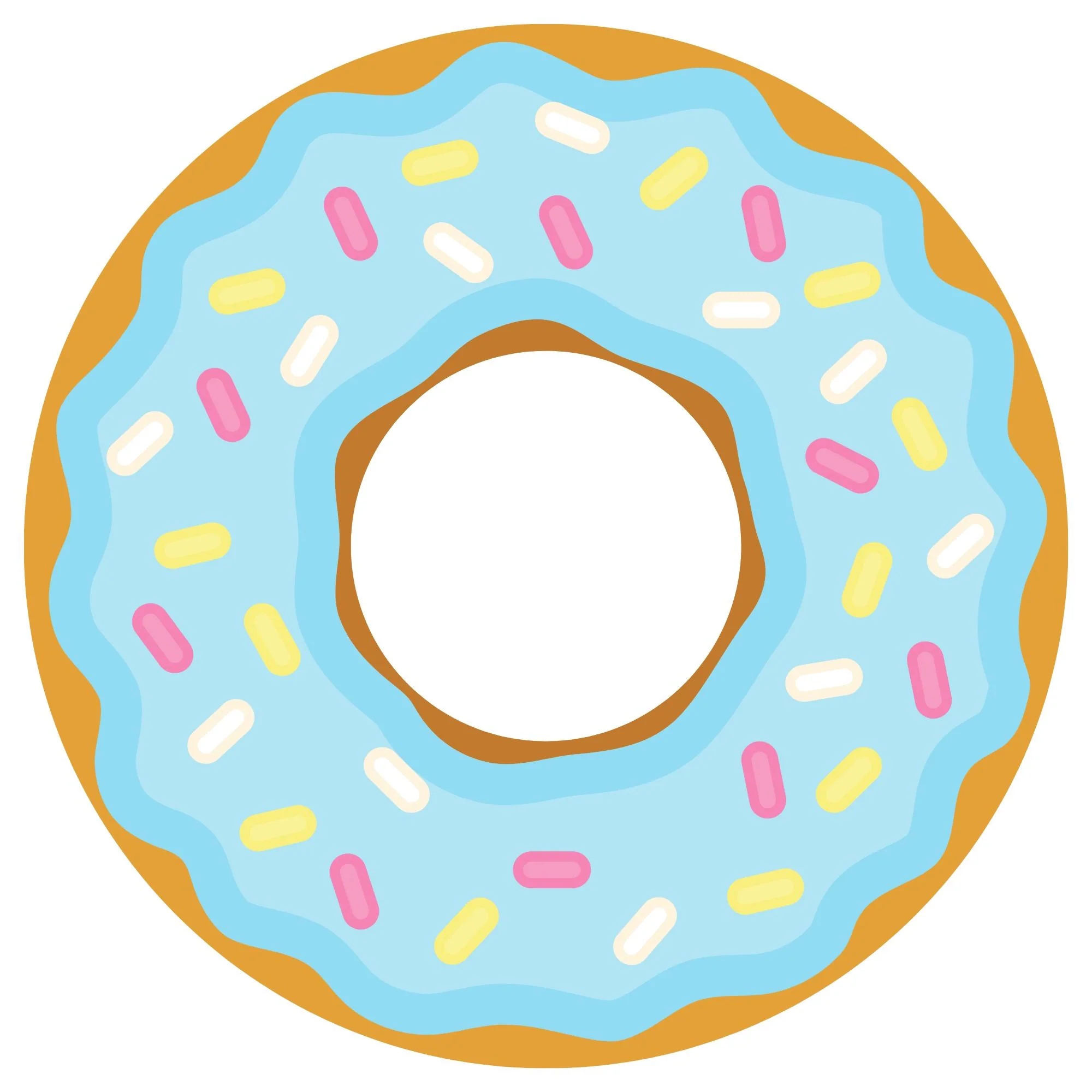 Donut Template Printable