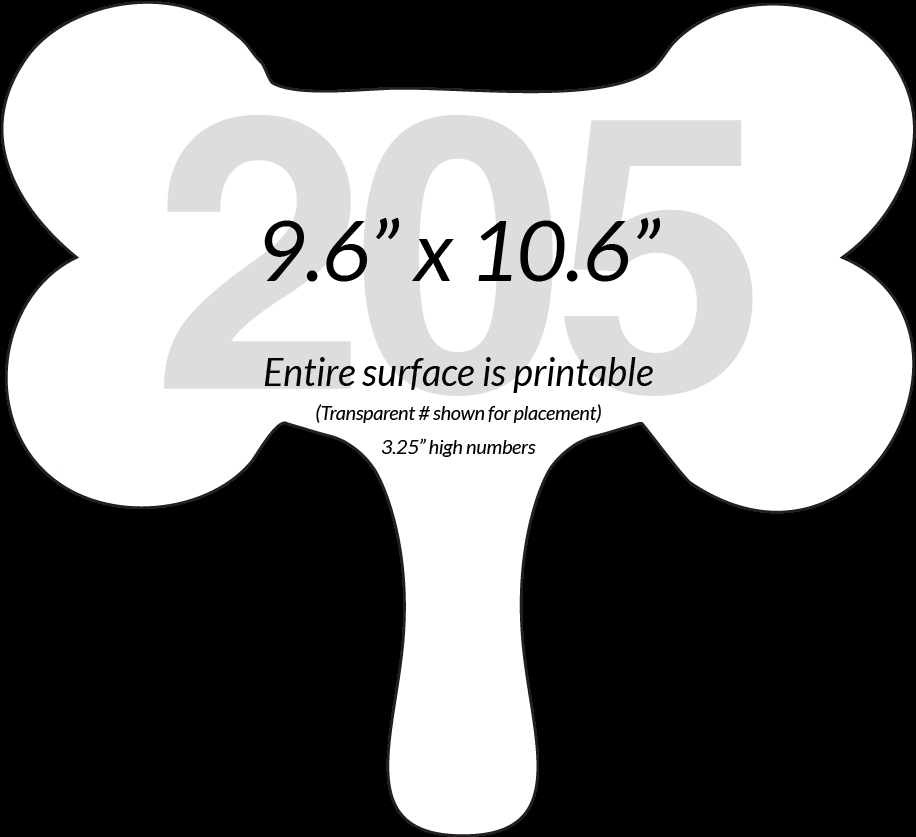 Download Printable Dog Bone Template Dimensions Wallpapers