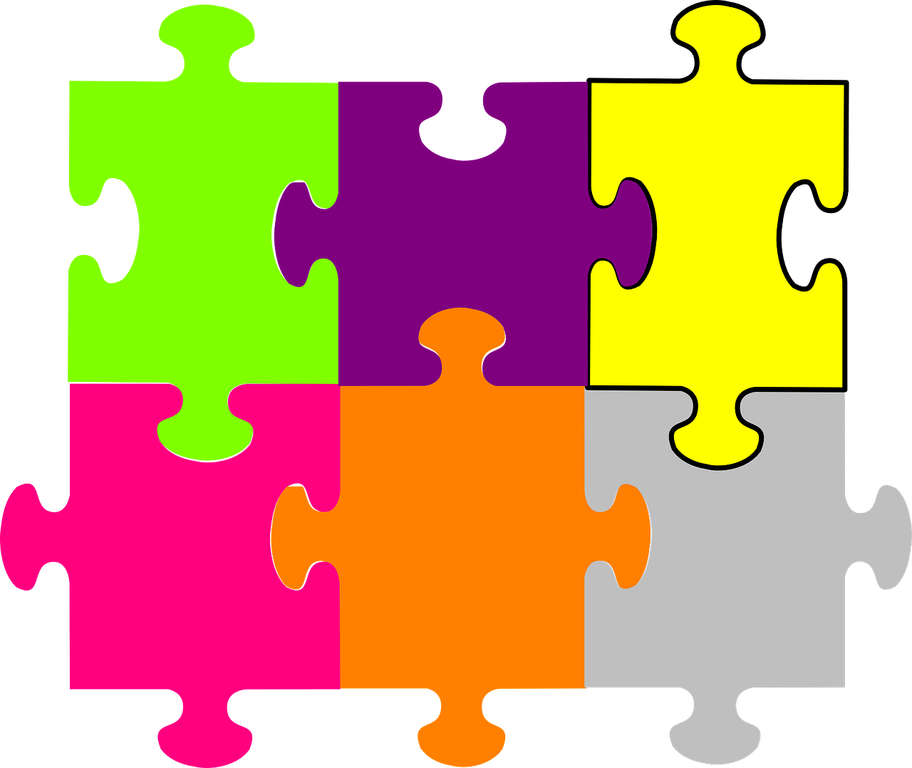 Download Puzzle Pieces Fit Together Royalty Free Vector Graphic Pixabay