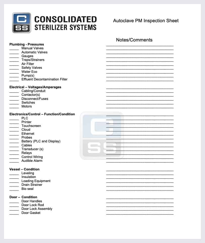 Download The Maintenance Log Sheet