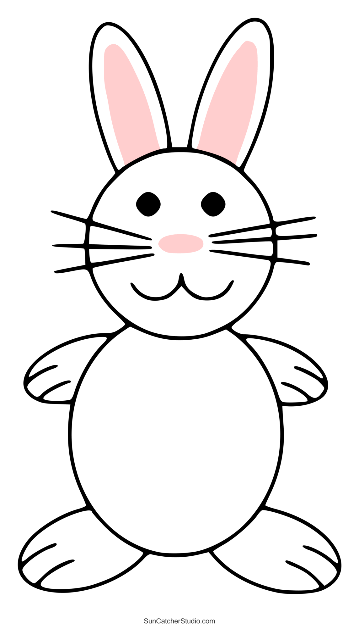 Easter Clip Art Patterns Egg And Bunny Stencils Free Printables Monograms Design Tools Patterns U0026 DIY Projects