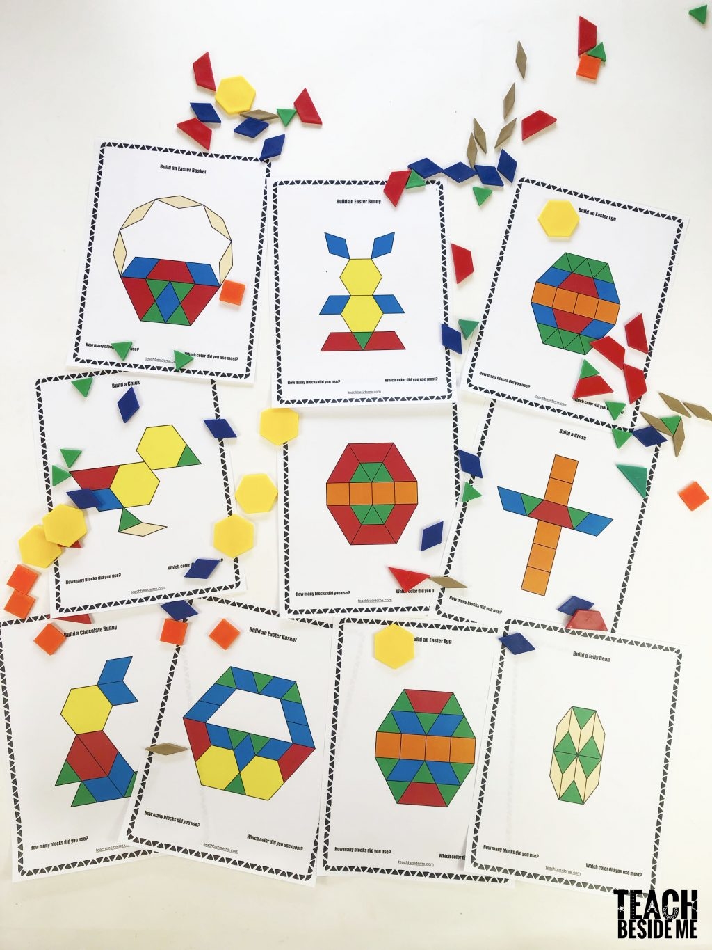 Printable Pattern Block Templates