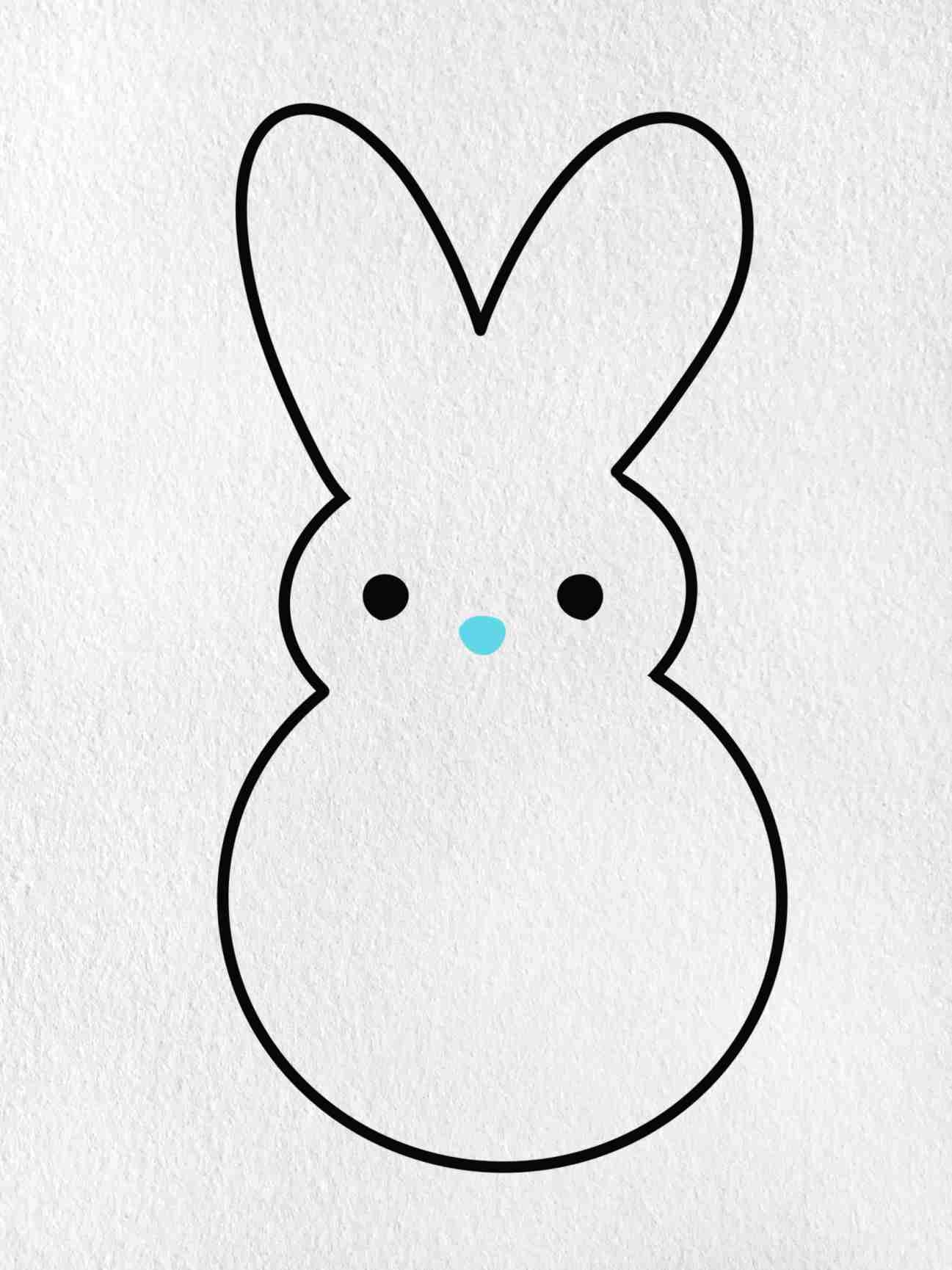 Easter Peeps Drawing HelloArtsy