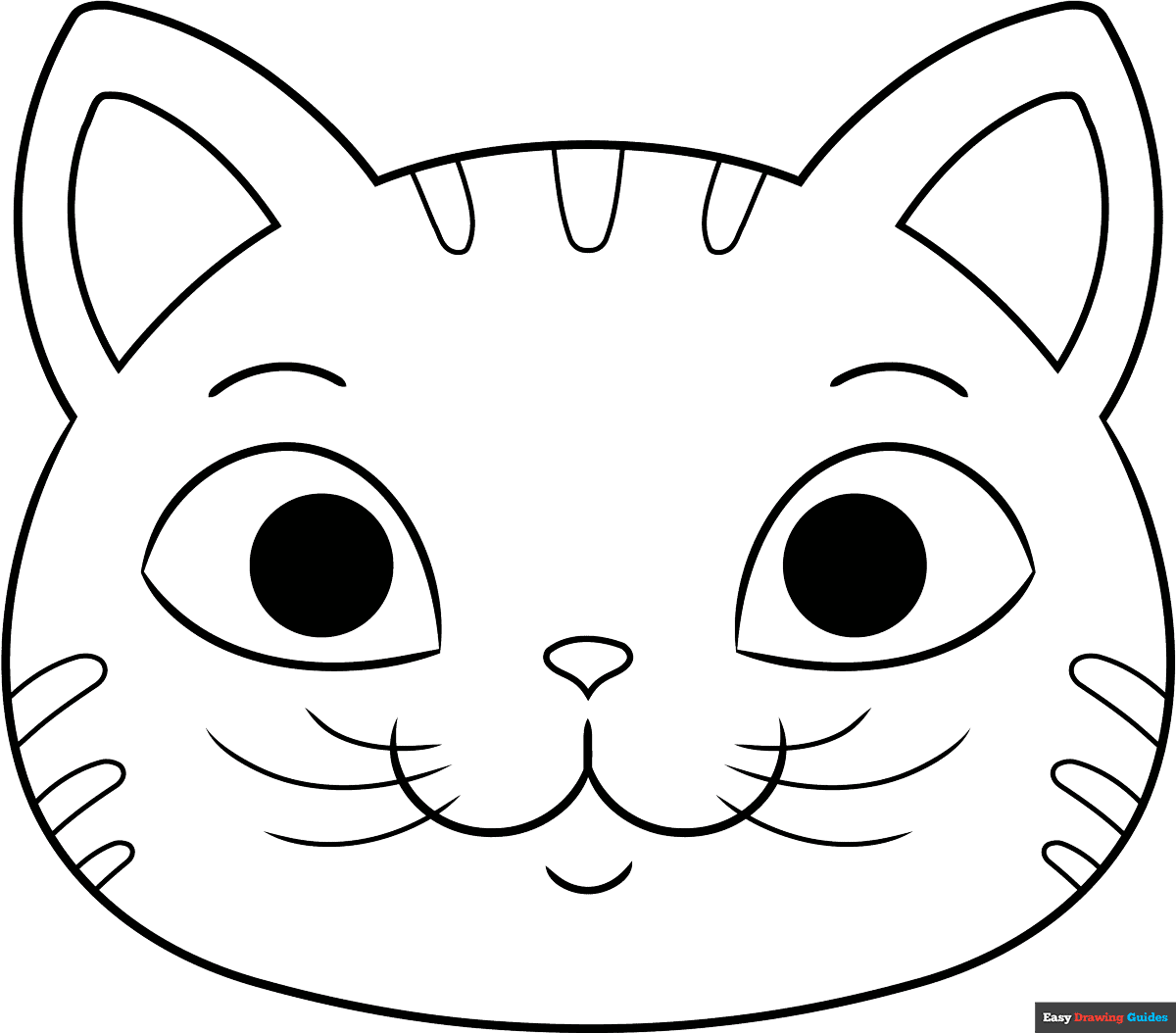 Cat Face Template Printable