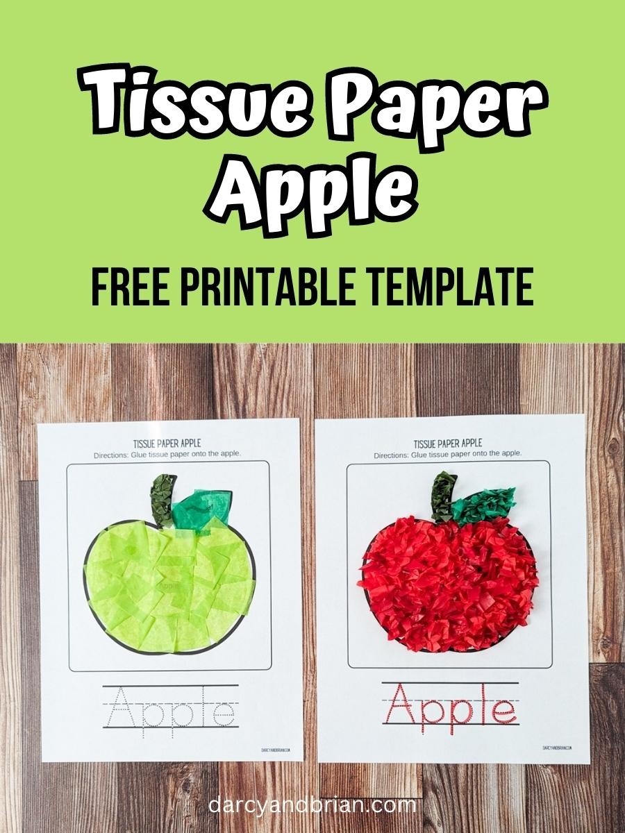 Apple Printable Template