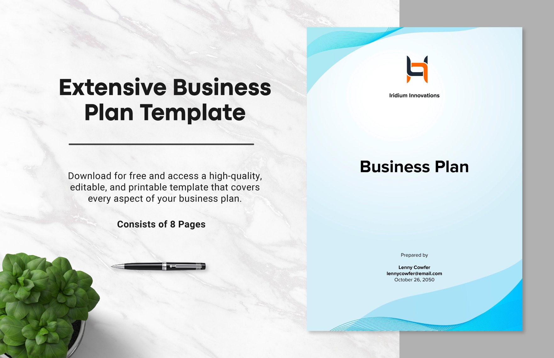 Extensive Business Plan Template In Word PDF Google Docs Download Template