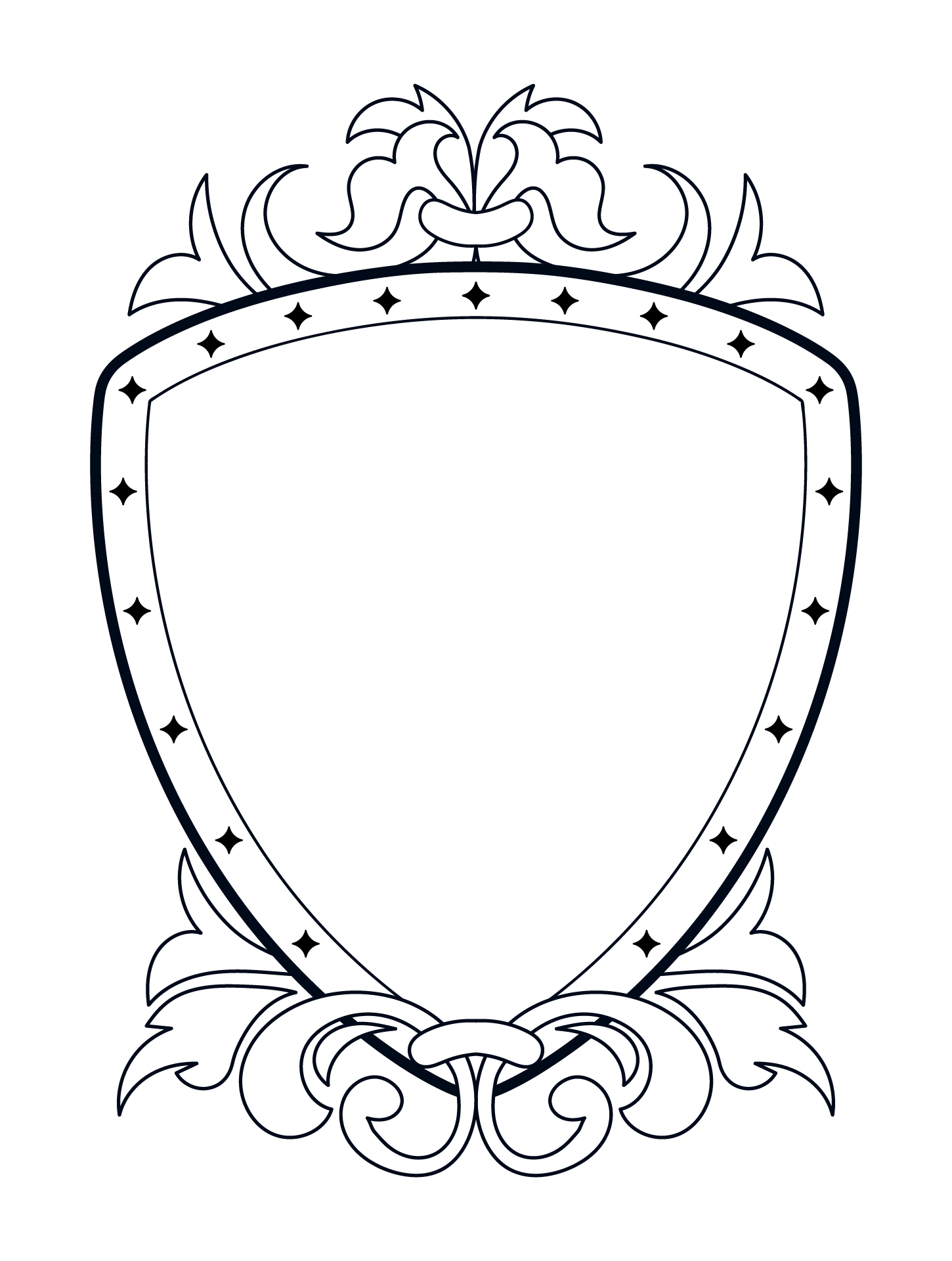 Coat Of Arms Template Printable Coat Of Arms Template Printable