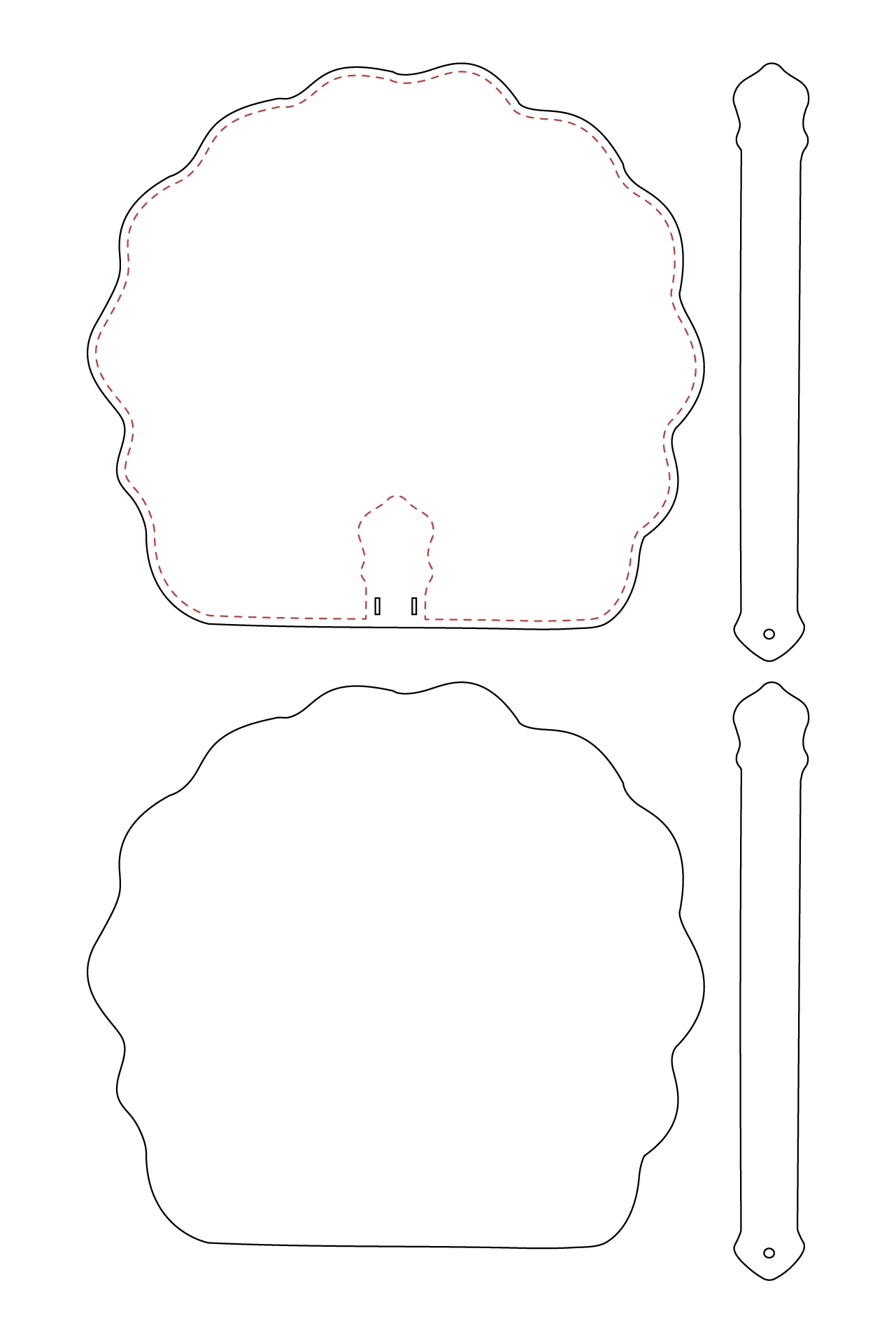 Fan Template 15 Free PDF Printables Printablee