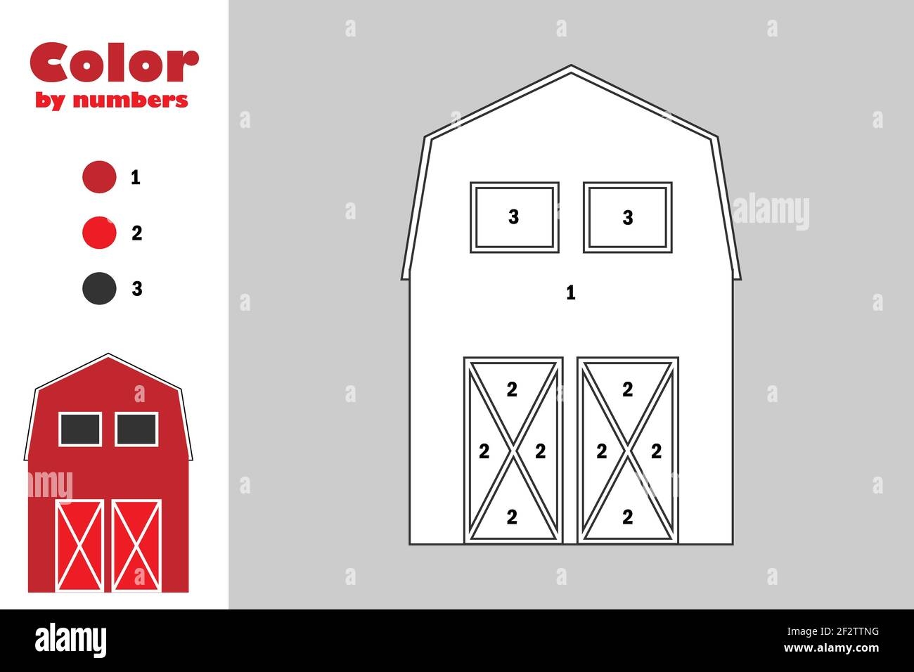 Barn Printable Template
