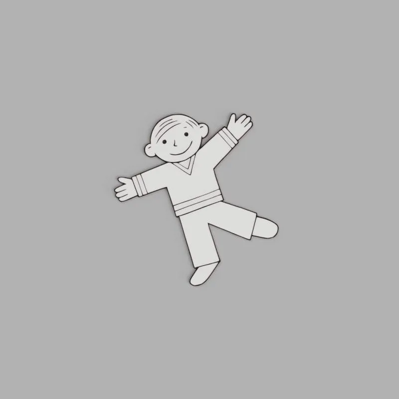 Flat Stanley By Taptic Digital Download Free STL Model Printables