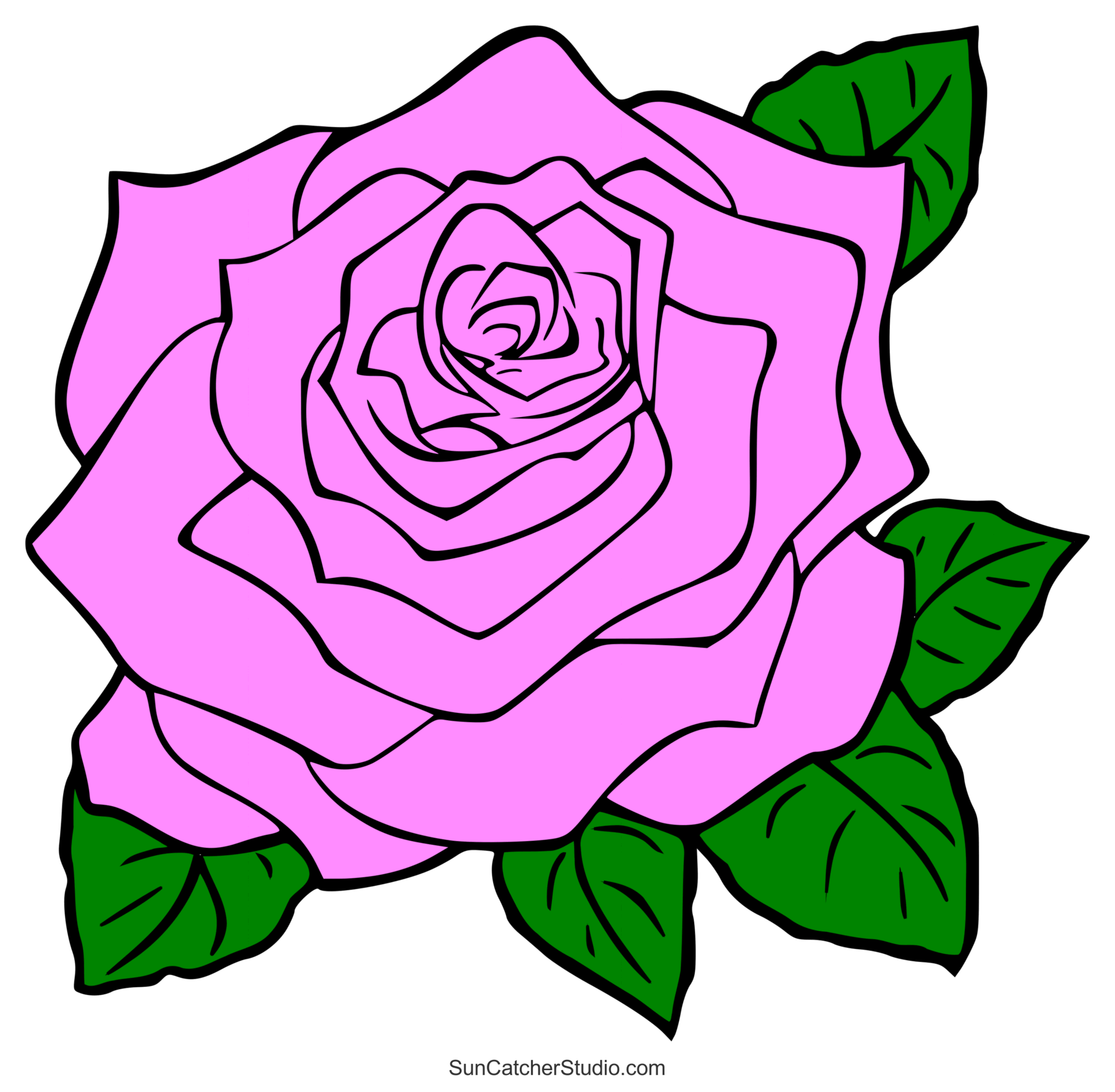 Flower Templates Patterns SVG Files Printable Stencils Free Printables Monograms Design Tools Patterns DIY Projects