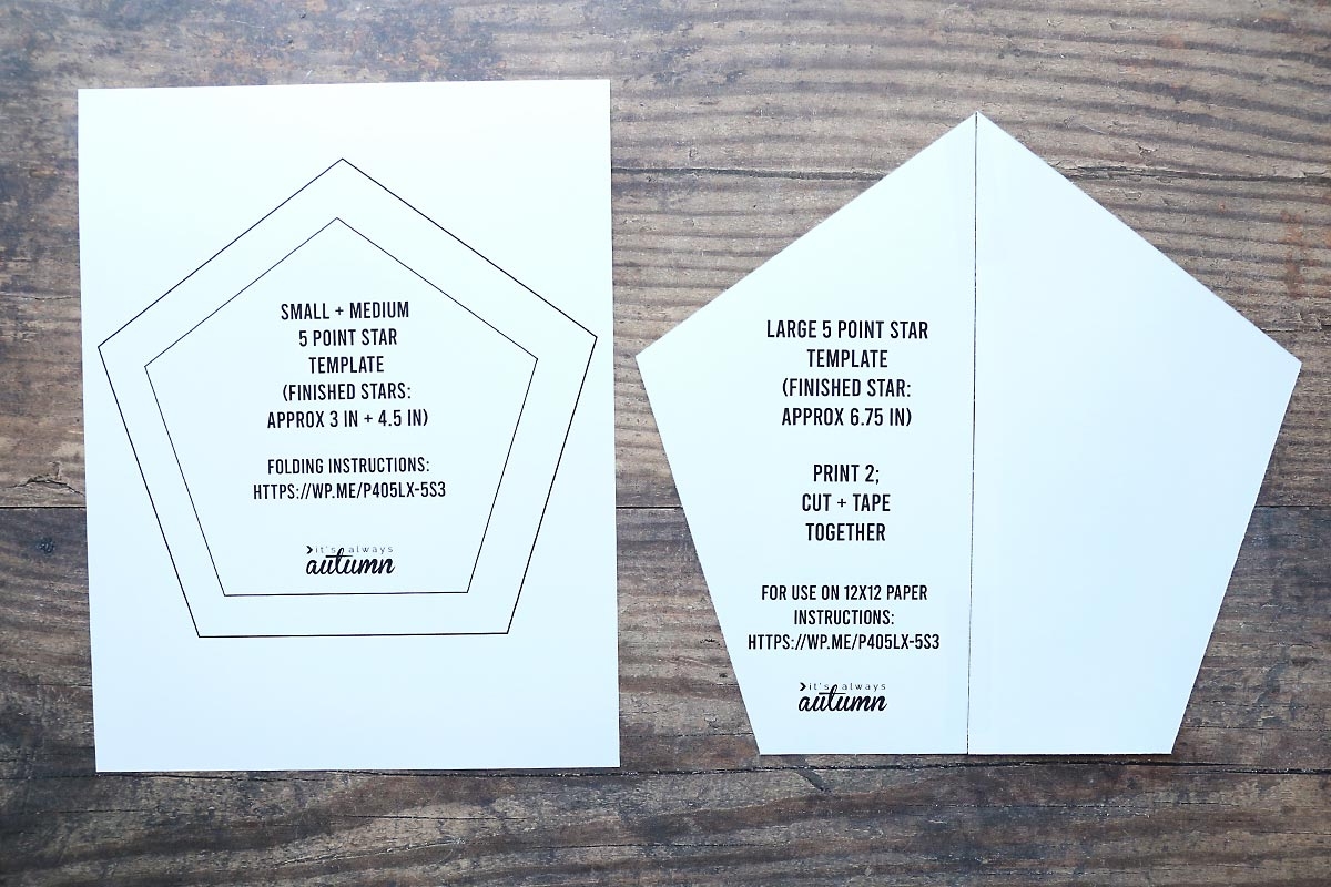 Printable Origami Templates