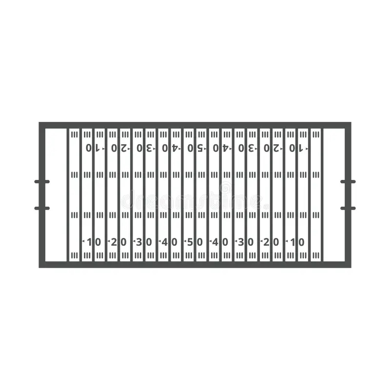 Football Field Printable Template