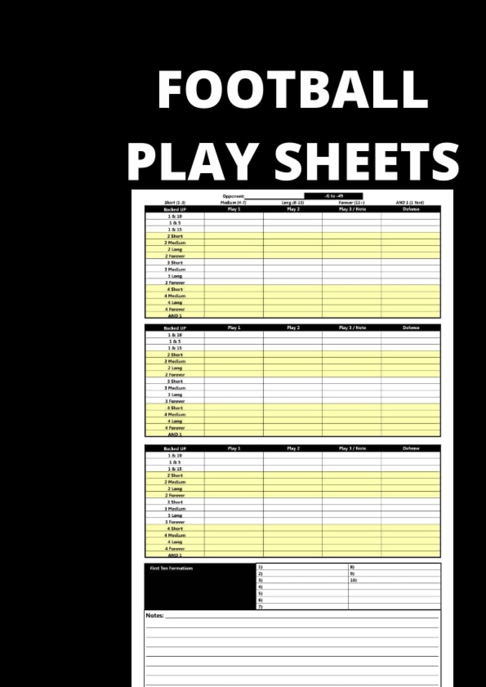 Football Play Sheets Football Play Sheets Amazon co uk Klaxon Tommy Etido Mctommy Books