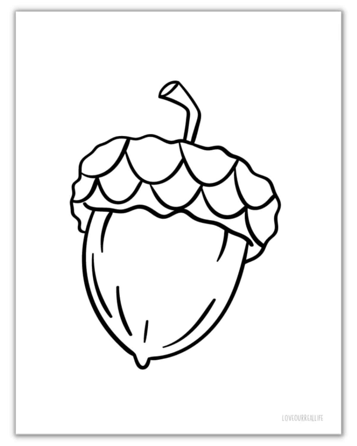 Free Acorn Template Printables Acorn Shapes For Crafts Love Free Acorn Template Printables Acorn Shapes For Crafts Love