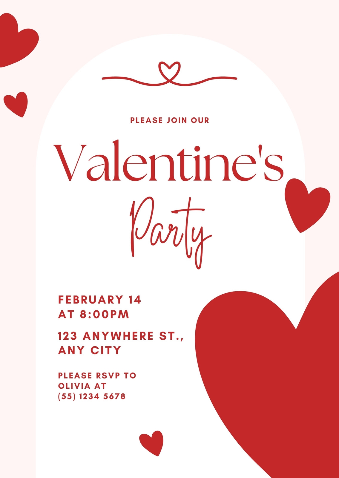 Free And Customizable Valentines Day Templates