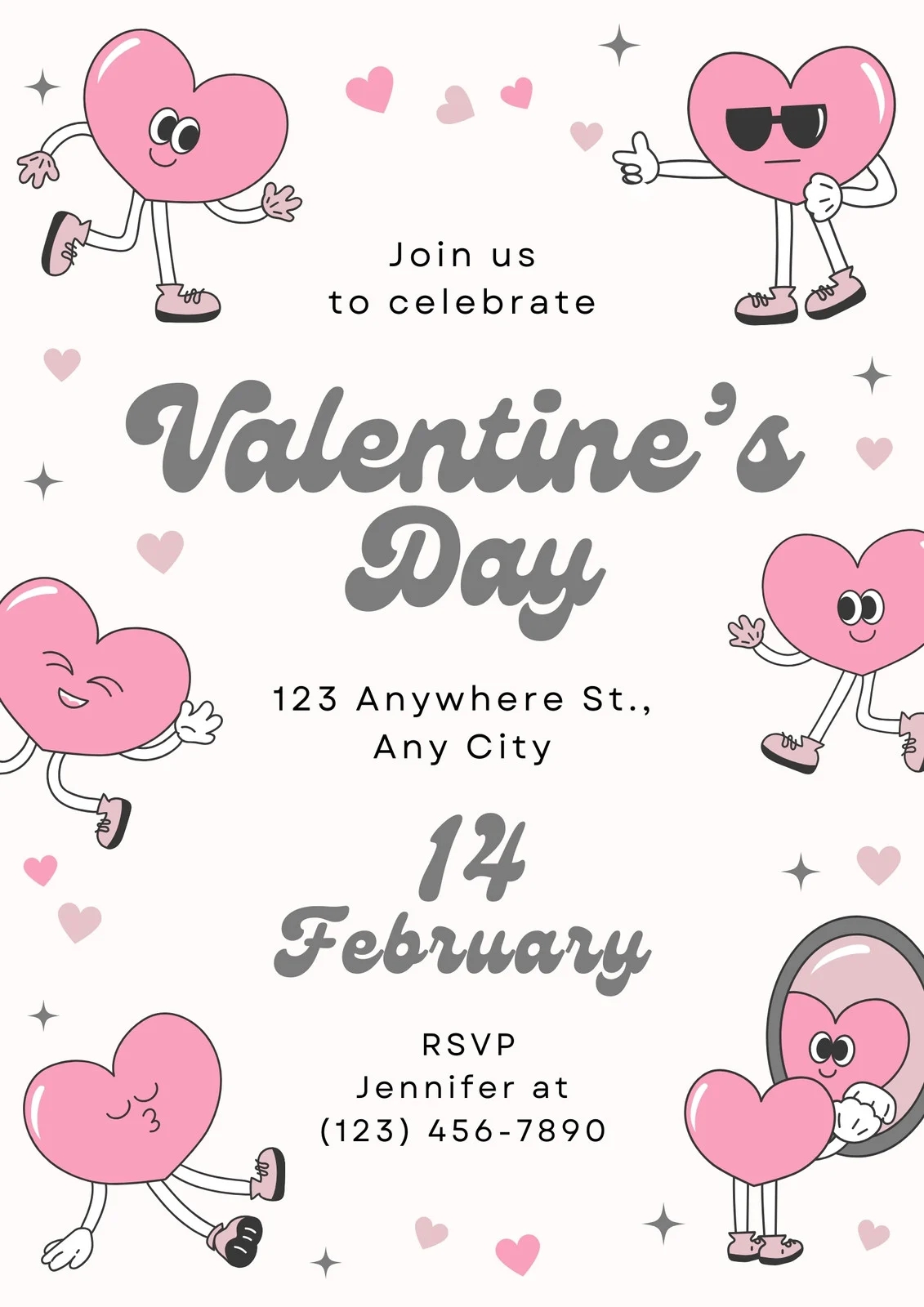 Free And Customizable Valentines Day Templates