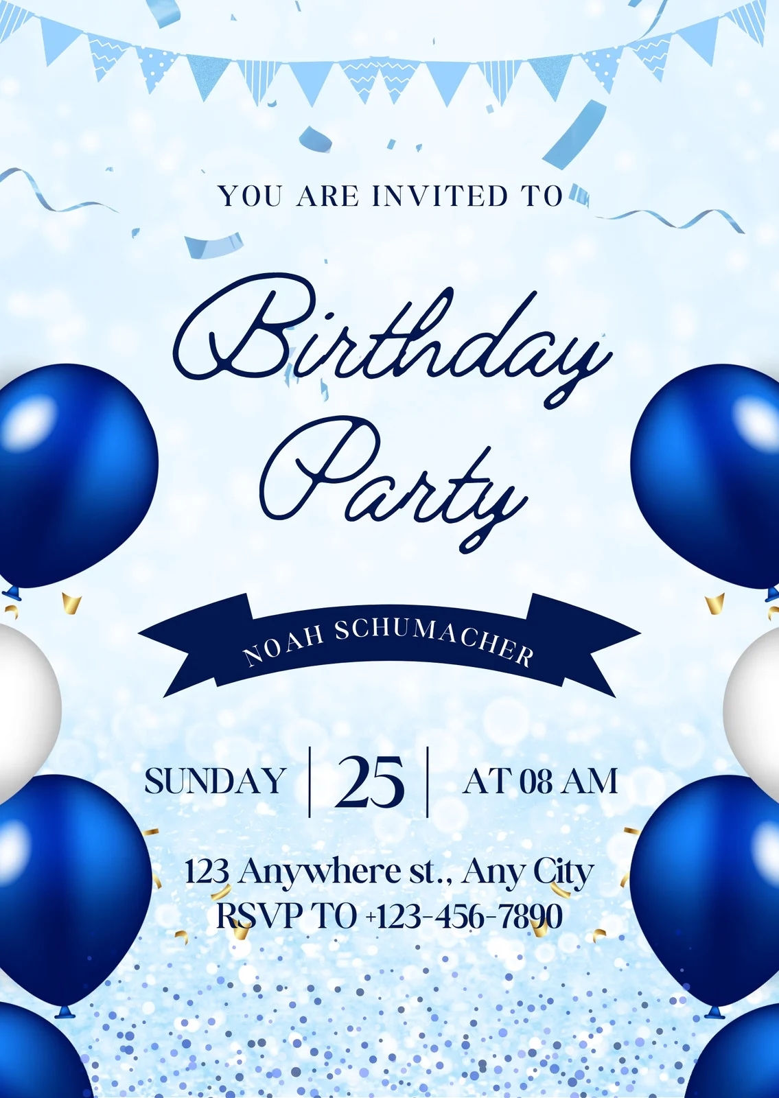 Free And Printable Custom Invitation Templates Canva