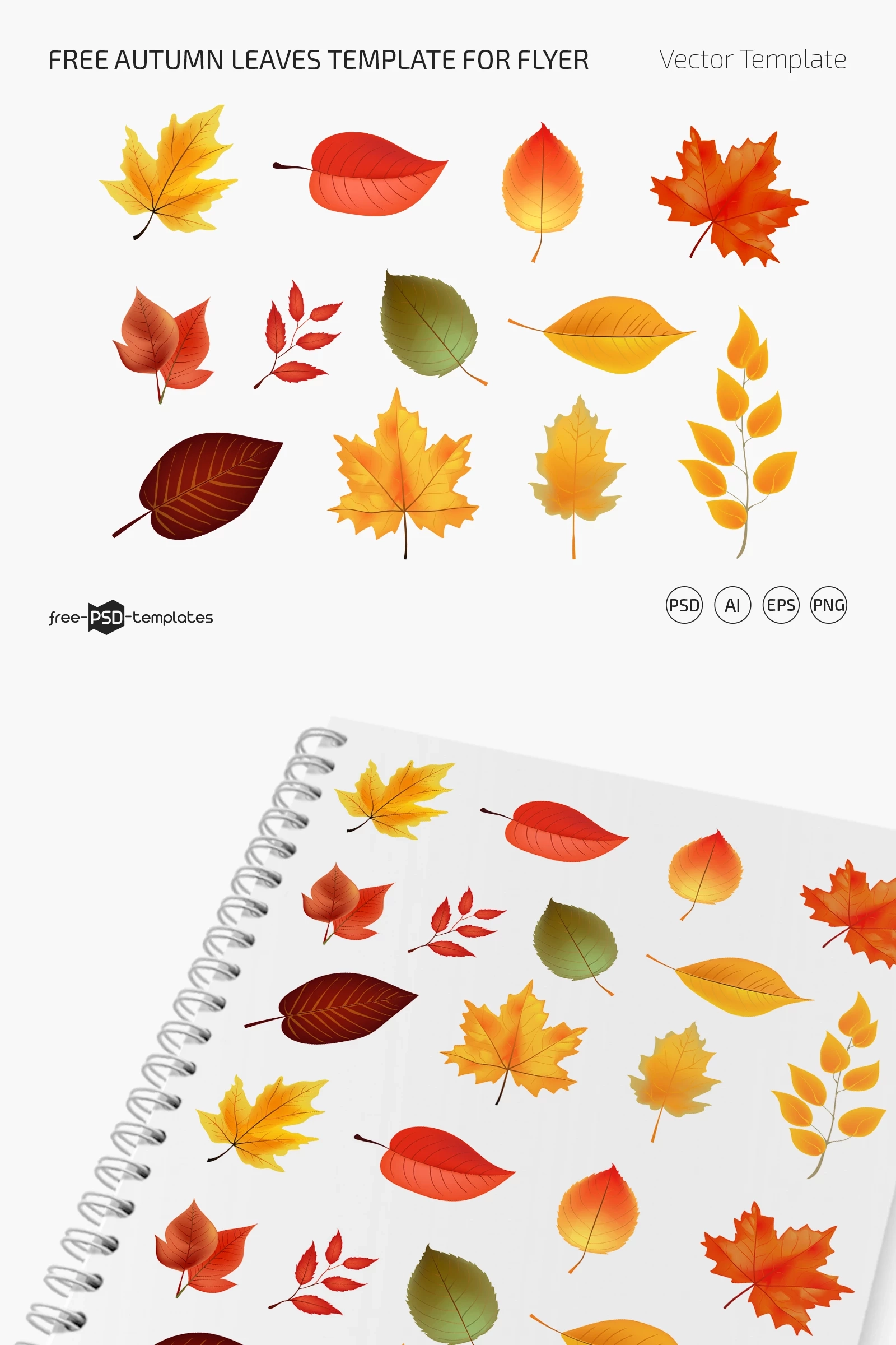 Printable Autumn Leaves Template